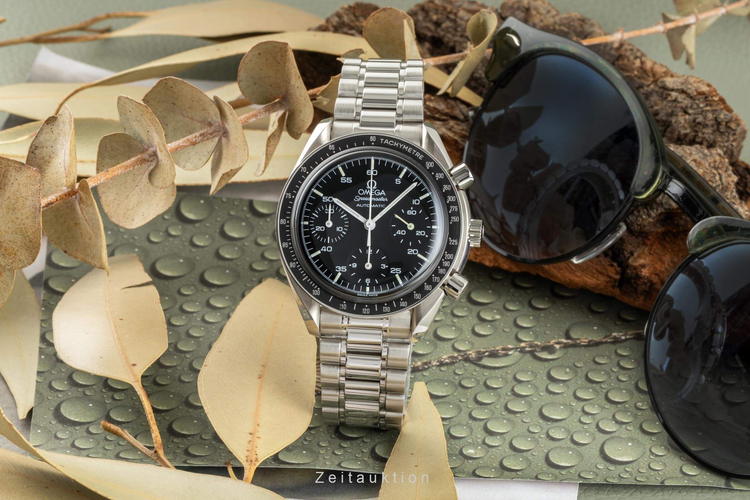 Omega Speedmaster Chronograph Stahl Automatik Kal. 1143 Ref  