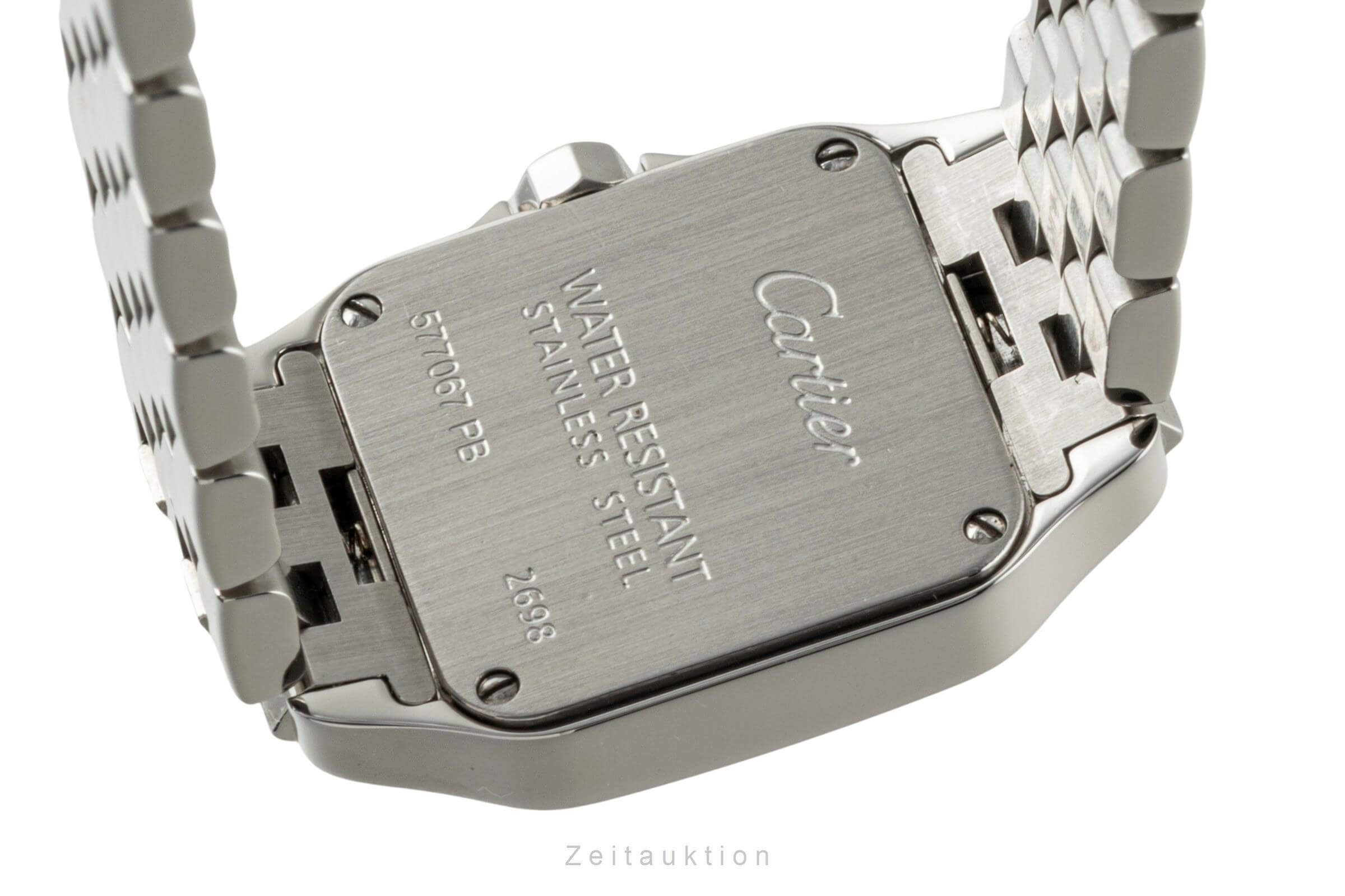 Cartier Santos acciaio quarzo Kal. 157 Ref. W25064Z5, 2698  | Zeitauktion