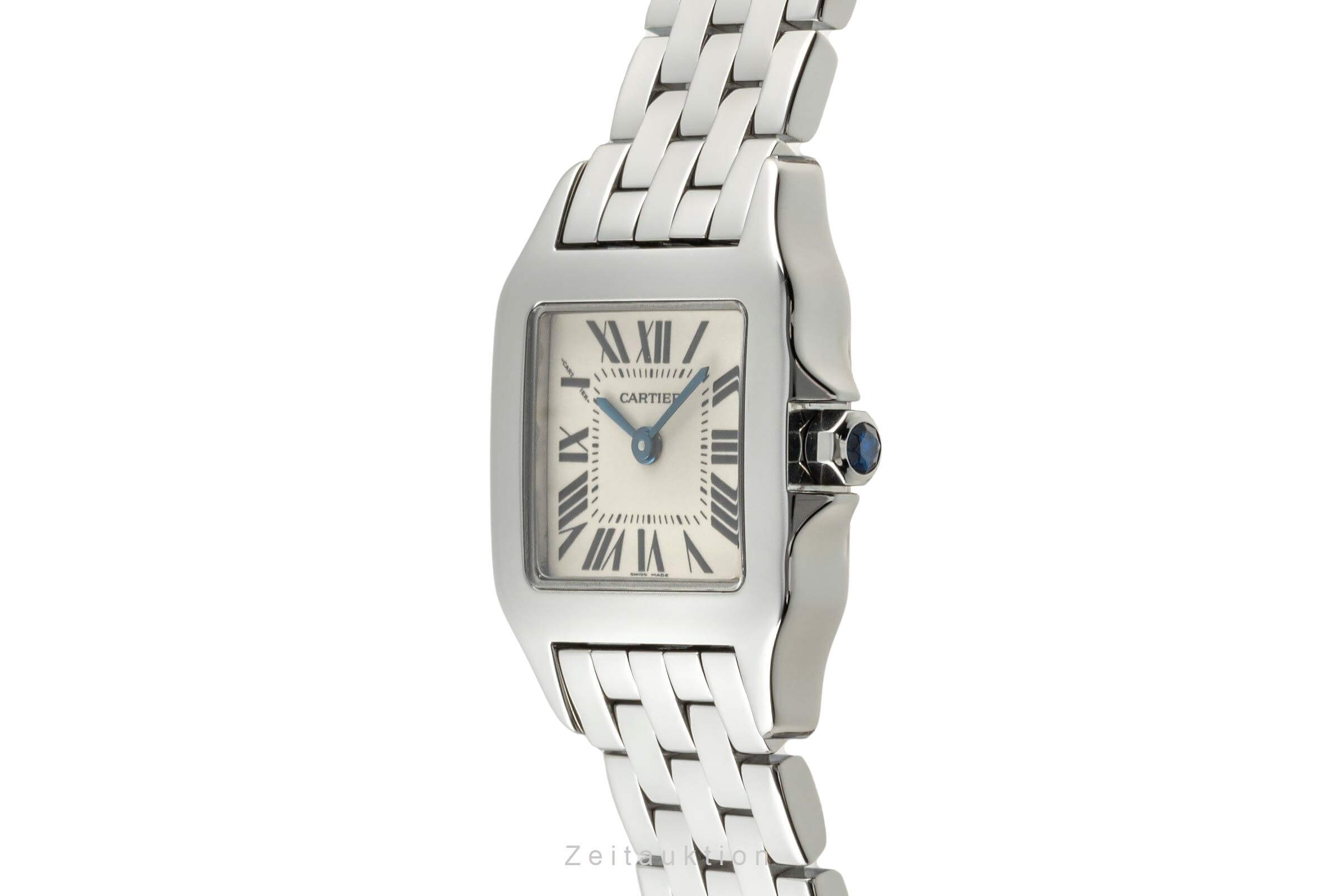 Cartier Santos acciaio quarzo Kal. 157 Ref. W25064Z5, 2698  | Zeitauktion