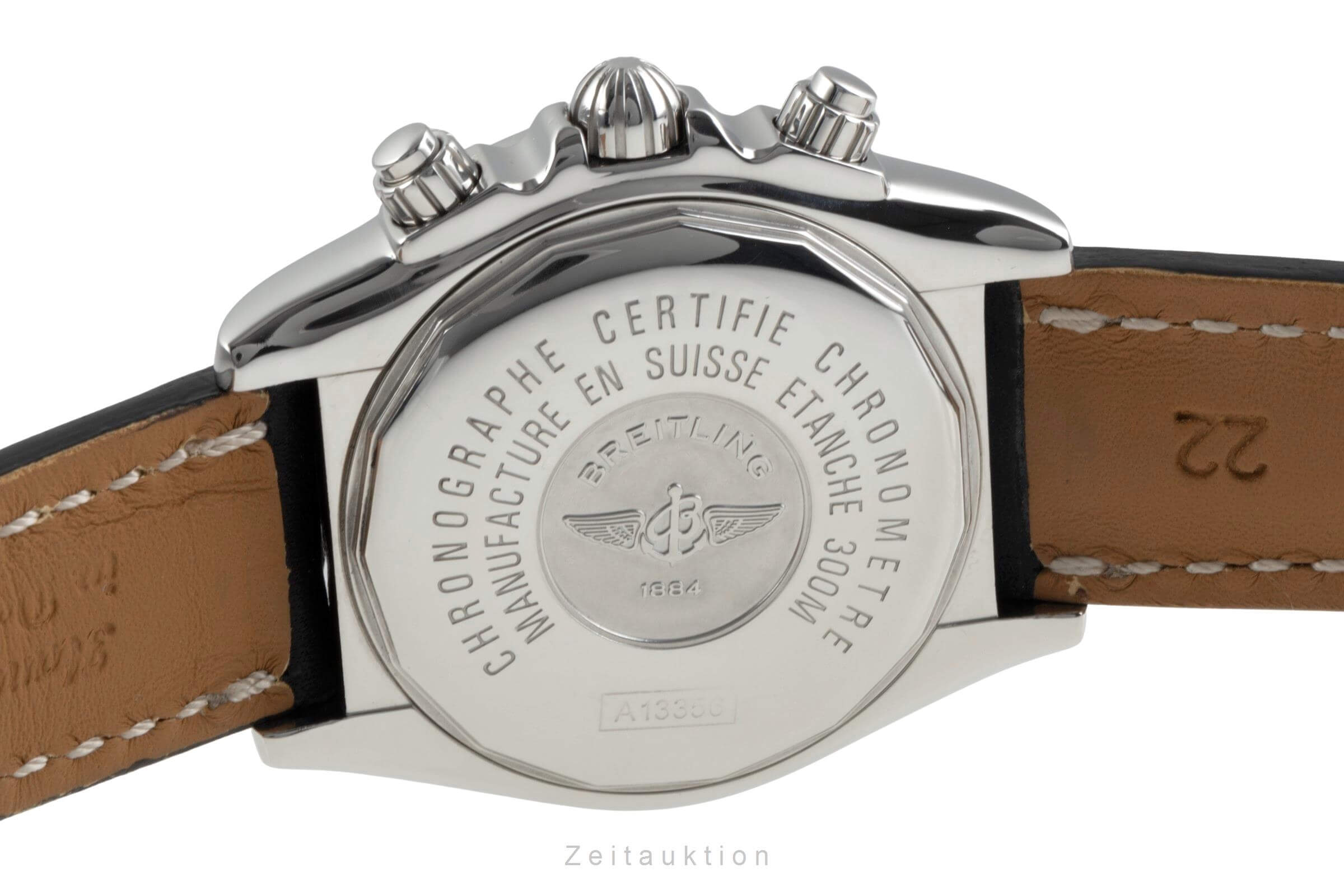Breitling Evolution Chronograph Stahl Automatik Kal. B13 Ref 
