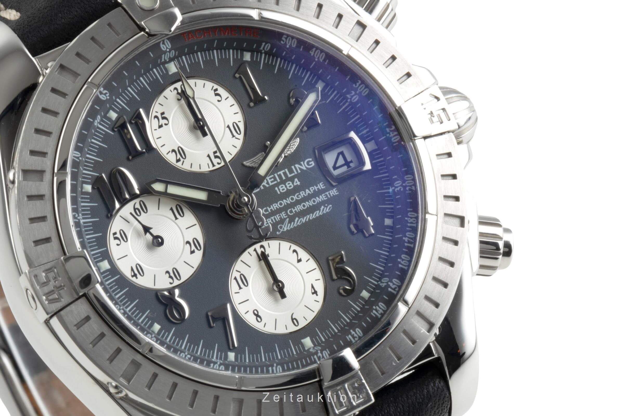 Breitling Evolution Chronograph Stahl Automatik Kal. B13 Ref 