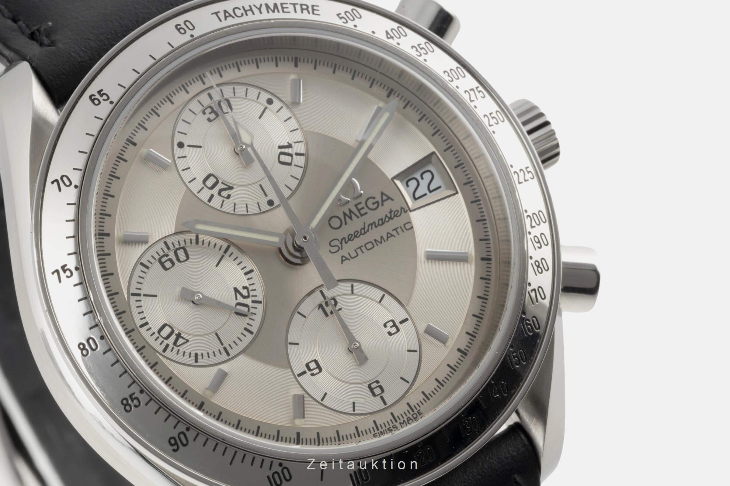 Omega Speedmaster Chronograph Stahl Automatik Kal. 1152 Ref 