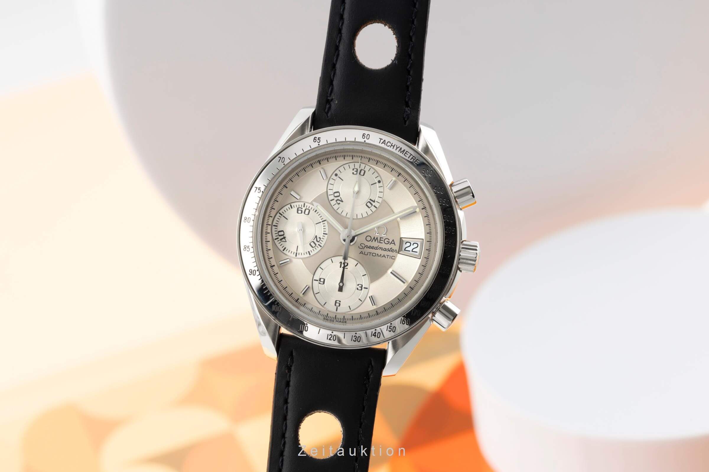 Omega Speedmaster Chronograph Stahl Automatik Kal. 1152 Ref 