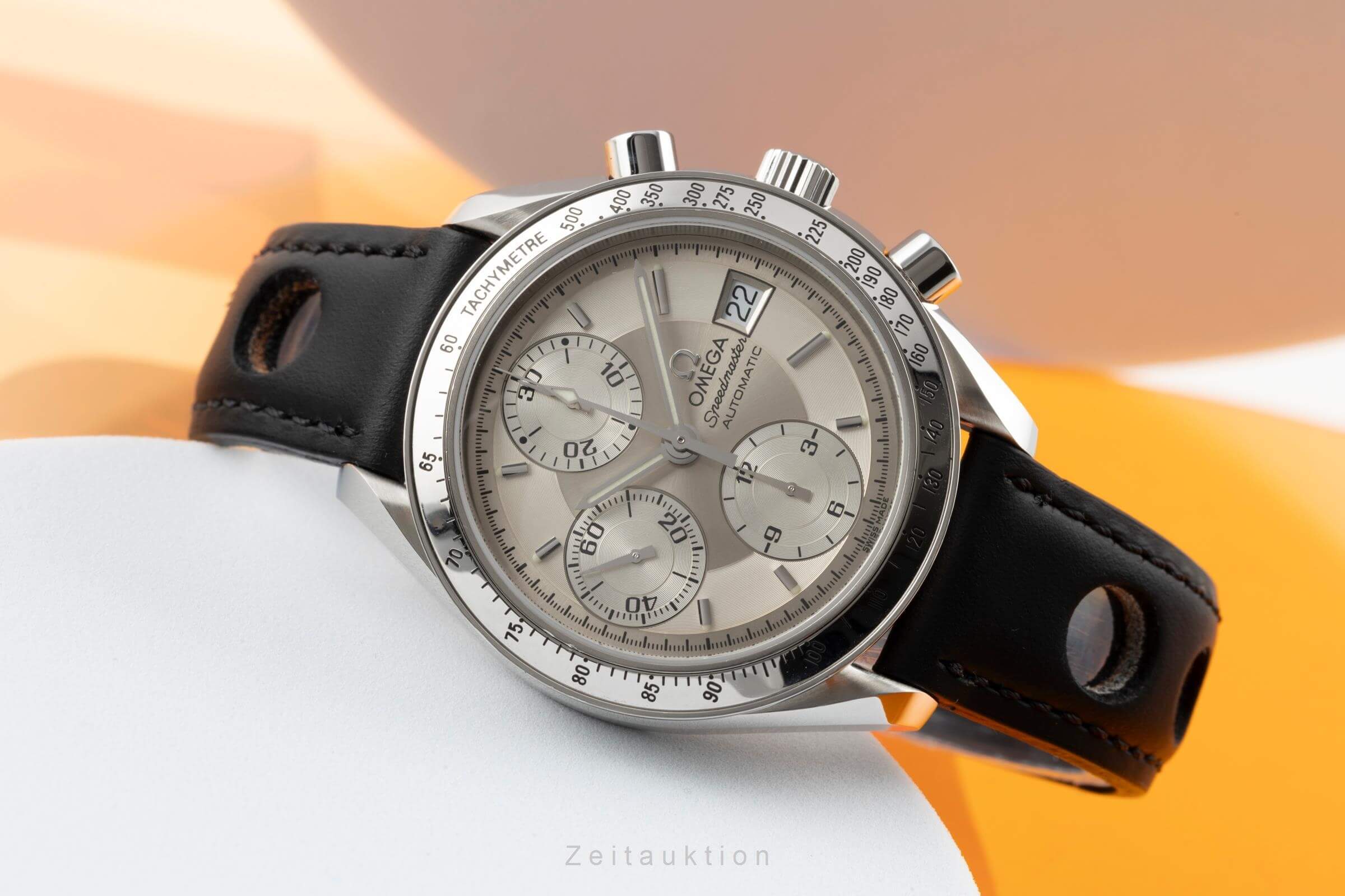 Omega Speedmaster Chronograph Stahl Automatik Kal. 1152 Ref 