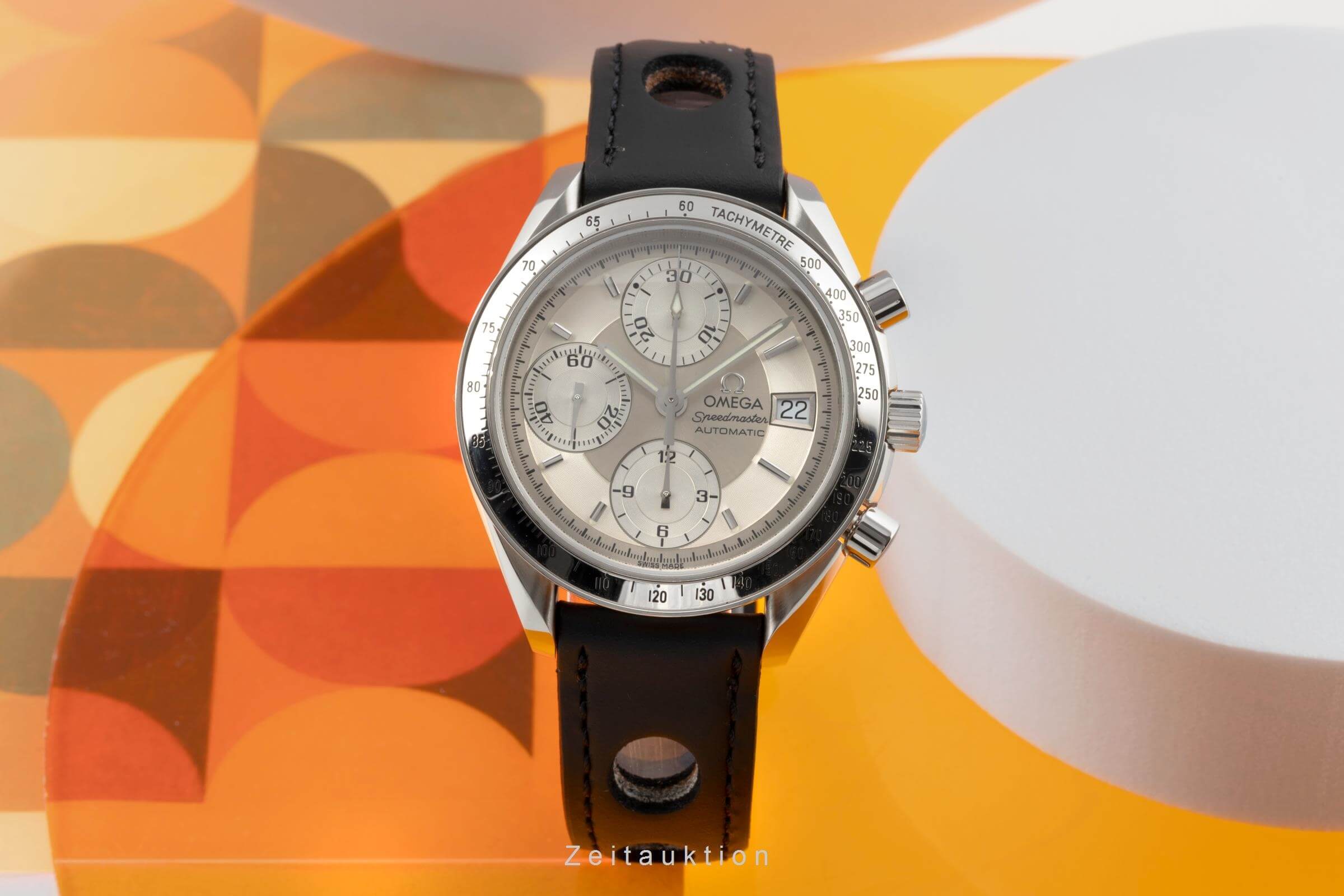 Omega Speedmaster Chronograph Stahl Automatik Kal. 1152 Ref 
