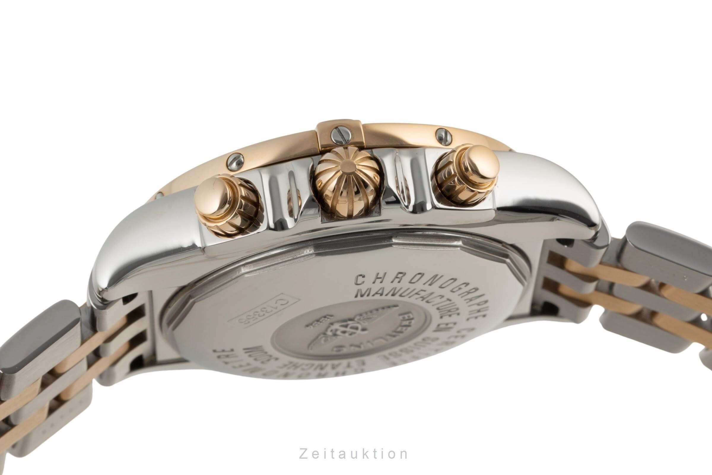 Breitling Evolution Chronograph Stahl / Gold Automatik Kal. B13 Ref. C13356  | Zeitauktion