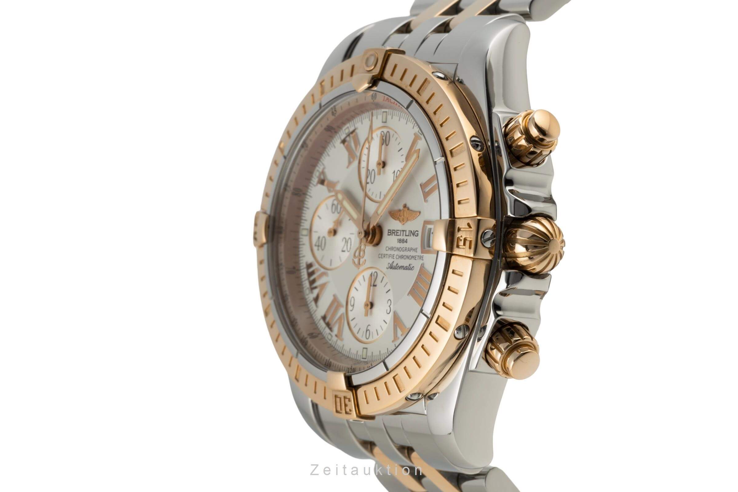 Breitling Evolution Chronograph Stahl / Gold Automatik Kal. B13 Ref. C13356  | Zeitauktion