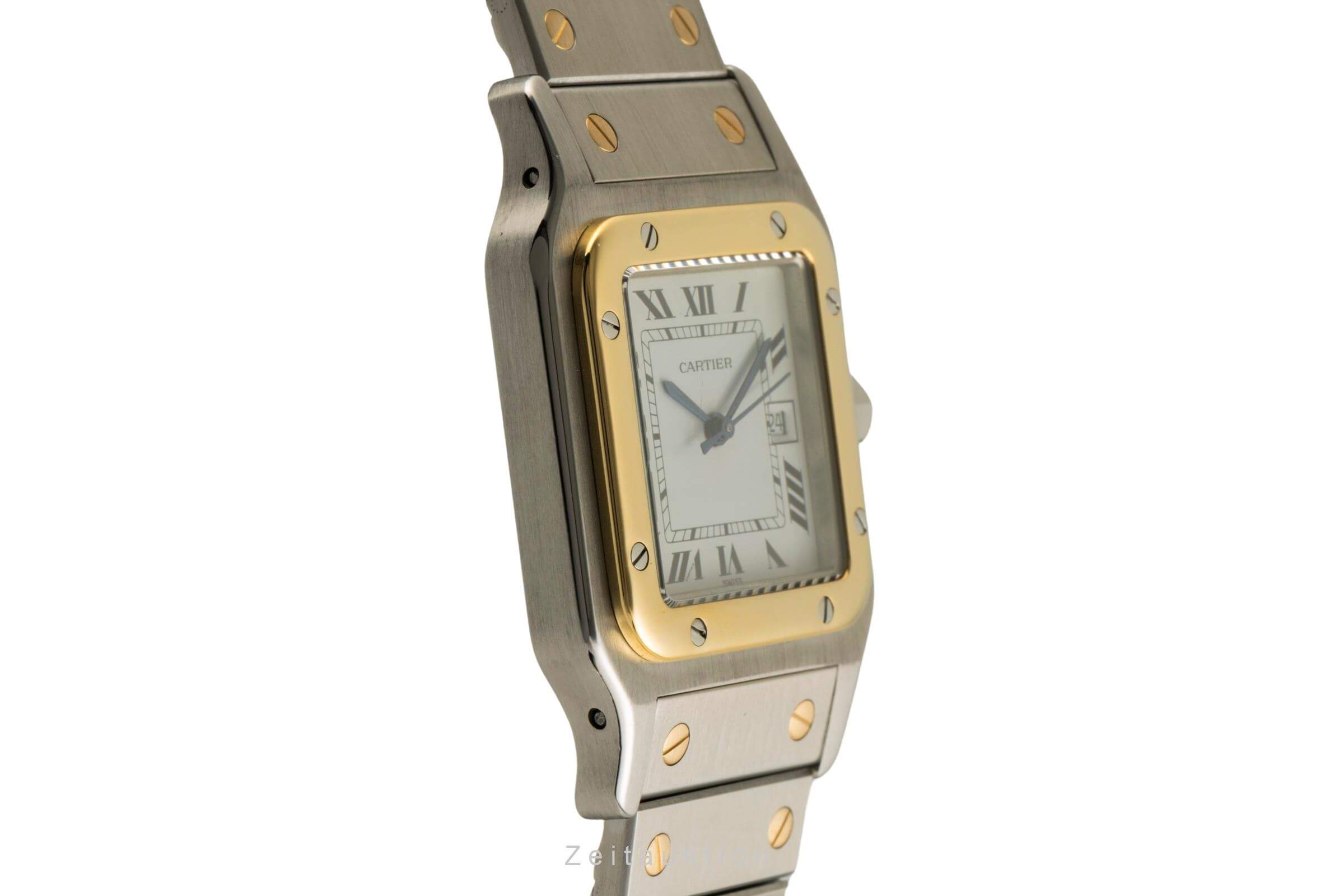 Cartier Santos steel / gold automatic Kal. 2671 Ref. 2961  | Zeitauktion
