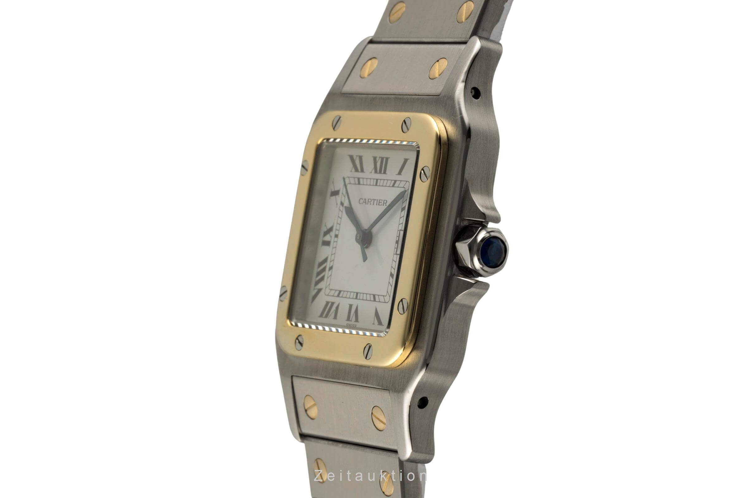Cartier Santos steel / gold automatic Kal. 2671 Ref. 2961  | Zeitauktion