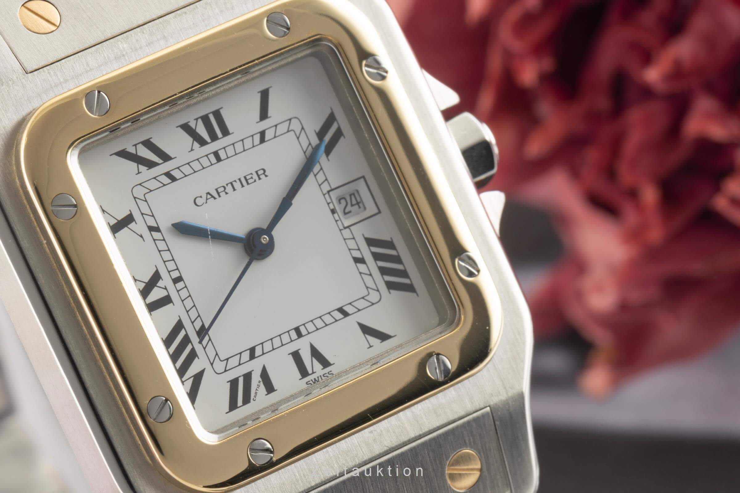 Cartier Santos steel / gold automatic Kal. 2671 Ref. 2961  | Zeitauktion