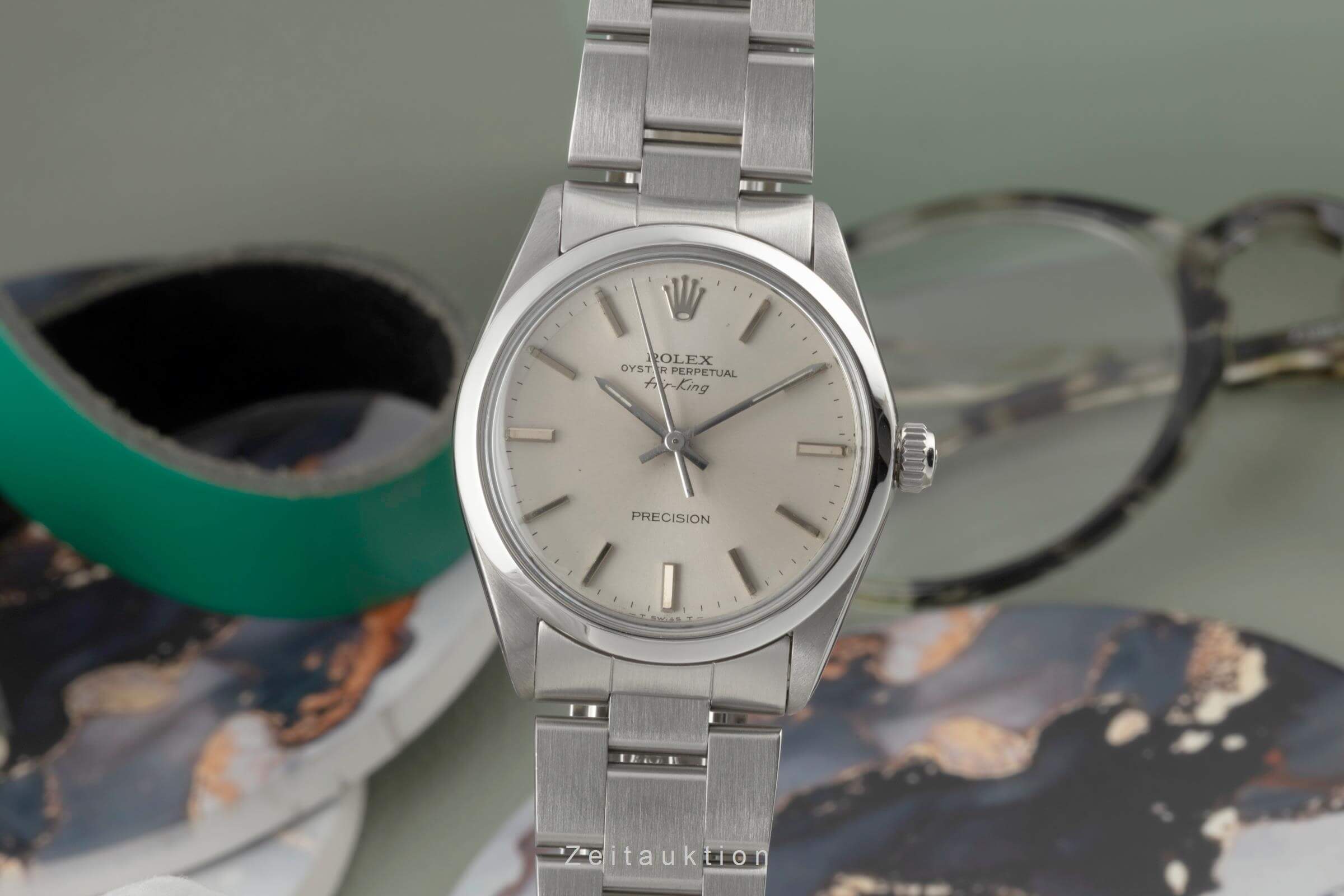 Rolex Air King steel automatic Kal. 1520 Ref. 5500  | Zeitauktion