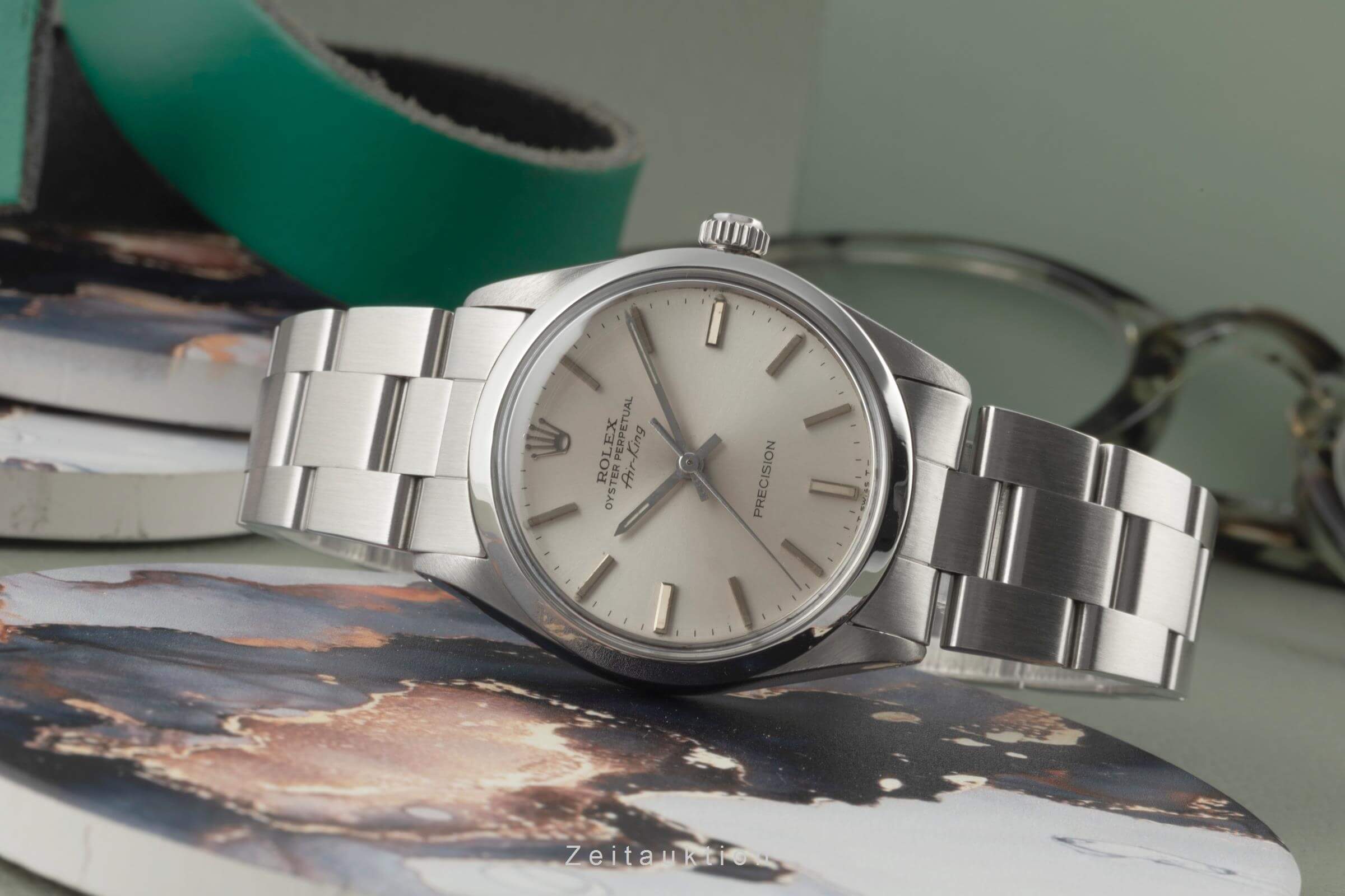 Rolex Air King steel automatic Kal. 1520 Ref. 5500  | Zeitauktion