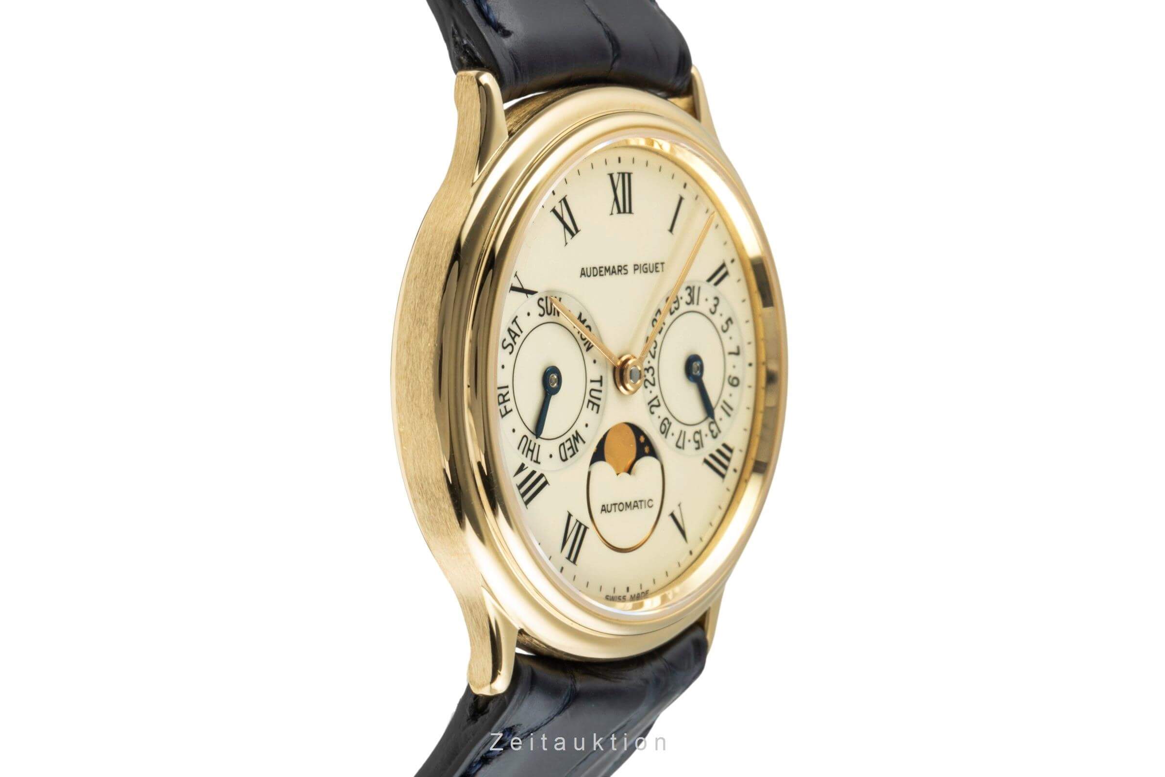 Audemars Piguet Day-Date Moonphase 18 ct gold automatic Kal. 2124 Ref. 25589BA  | Zeitauktion