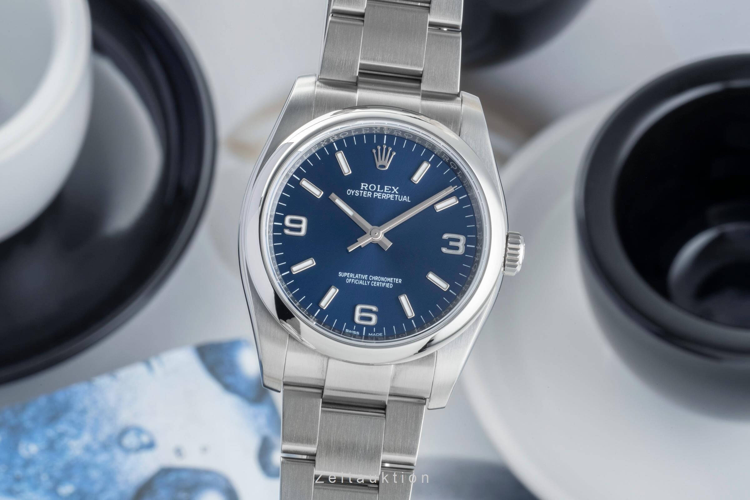 Rolex Oyster Perpetual Stahl Automatik Kal. 3130 Ref. 116000  | Zeitauktion
