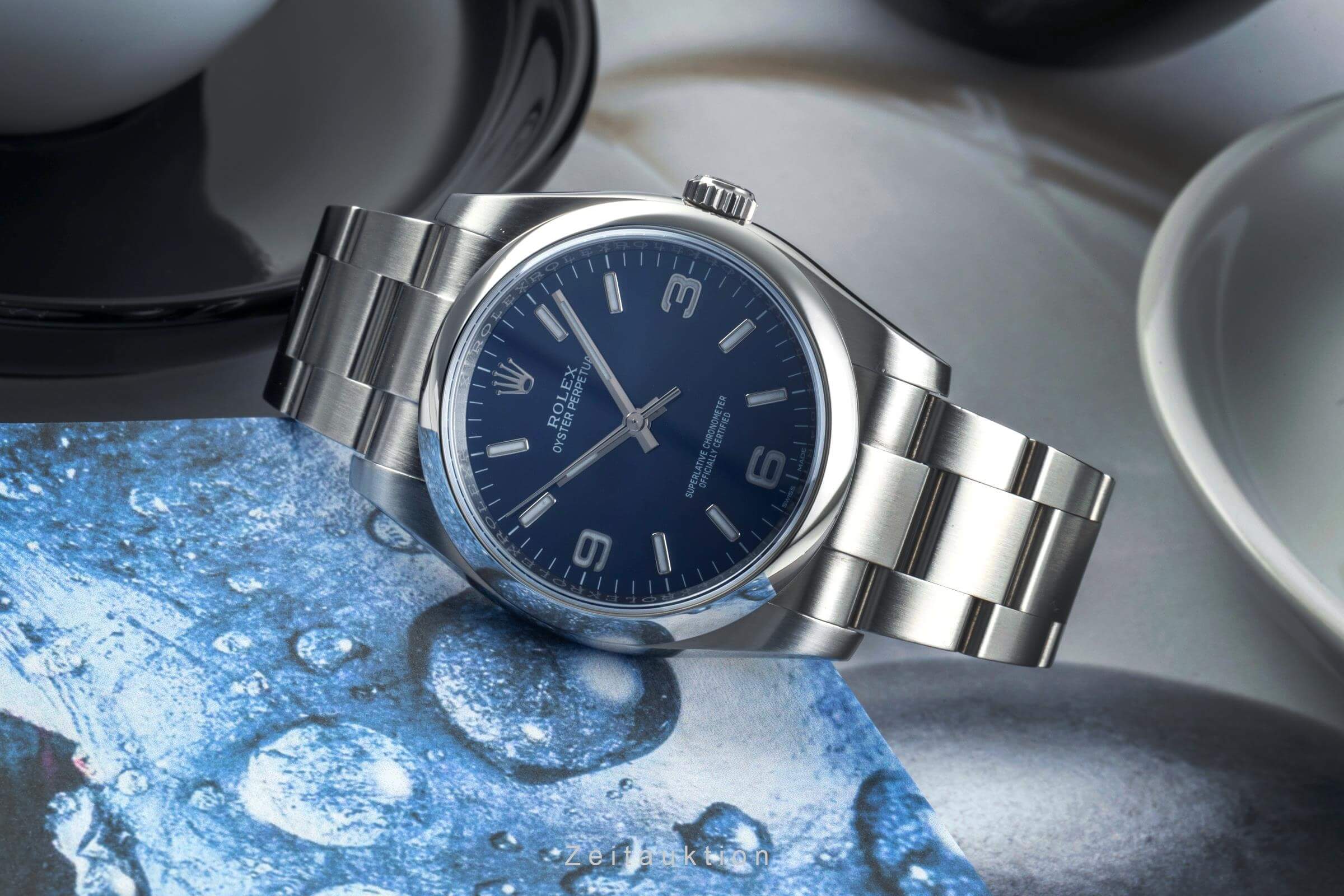 Rolex Oyster Perpetual Stahl Automatik Kal. 3130 Ref. 116000  | Zeitauktion