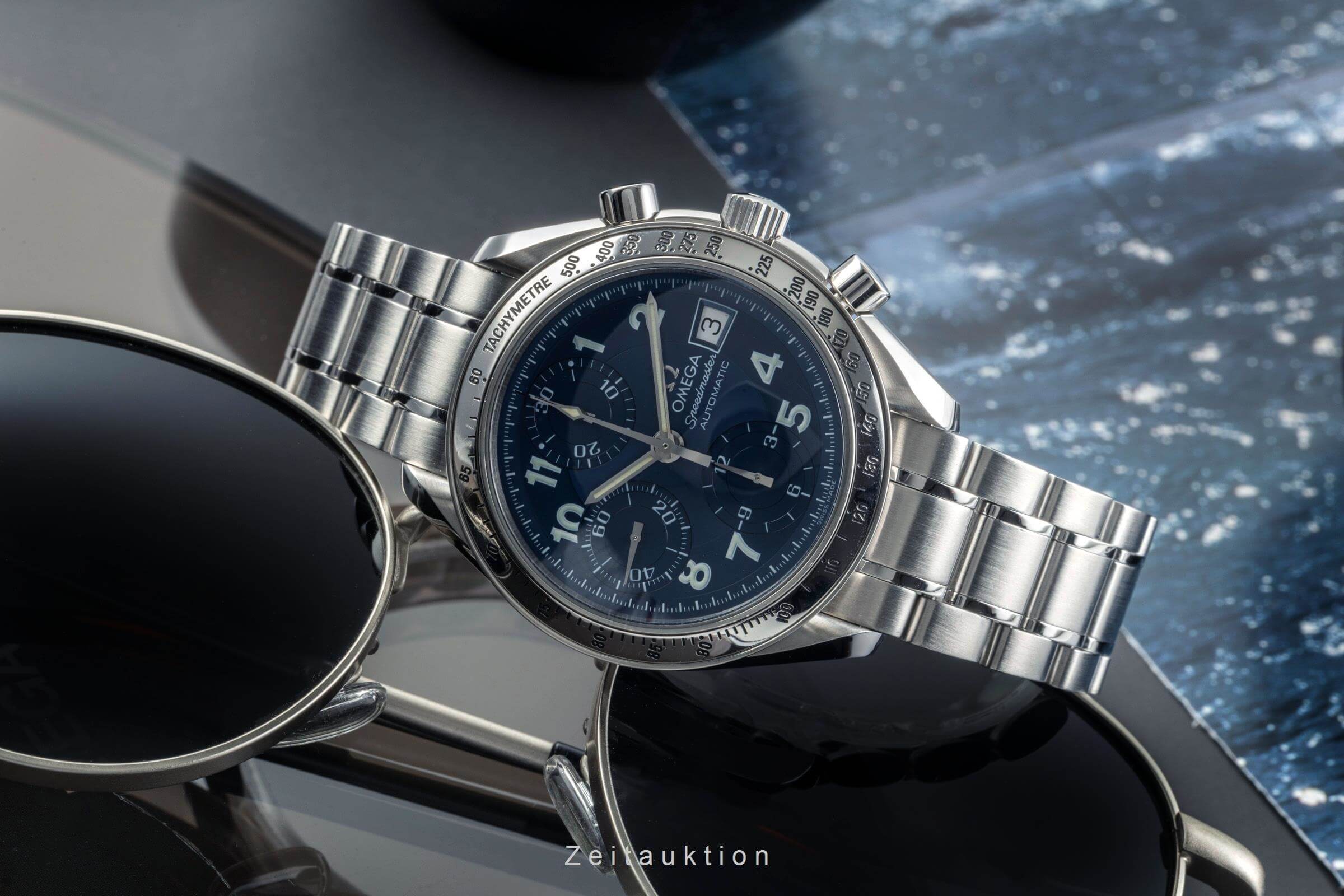 Omega Speedmaster Chronograph Stahl Automatik Kal. 1152 Ref  