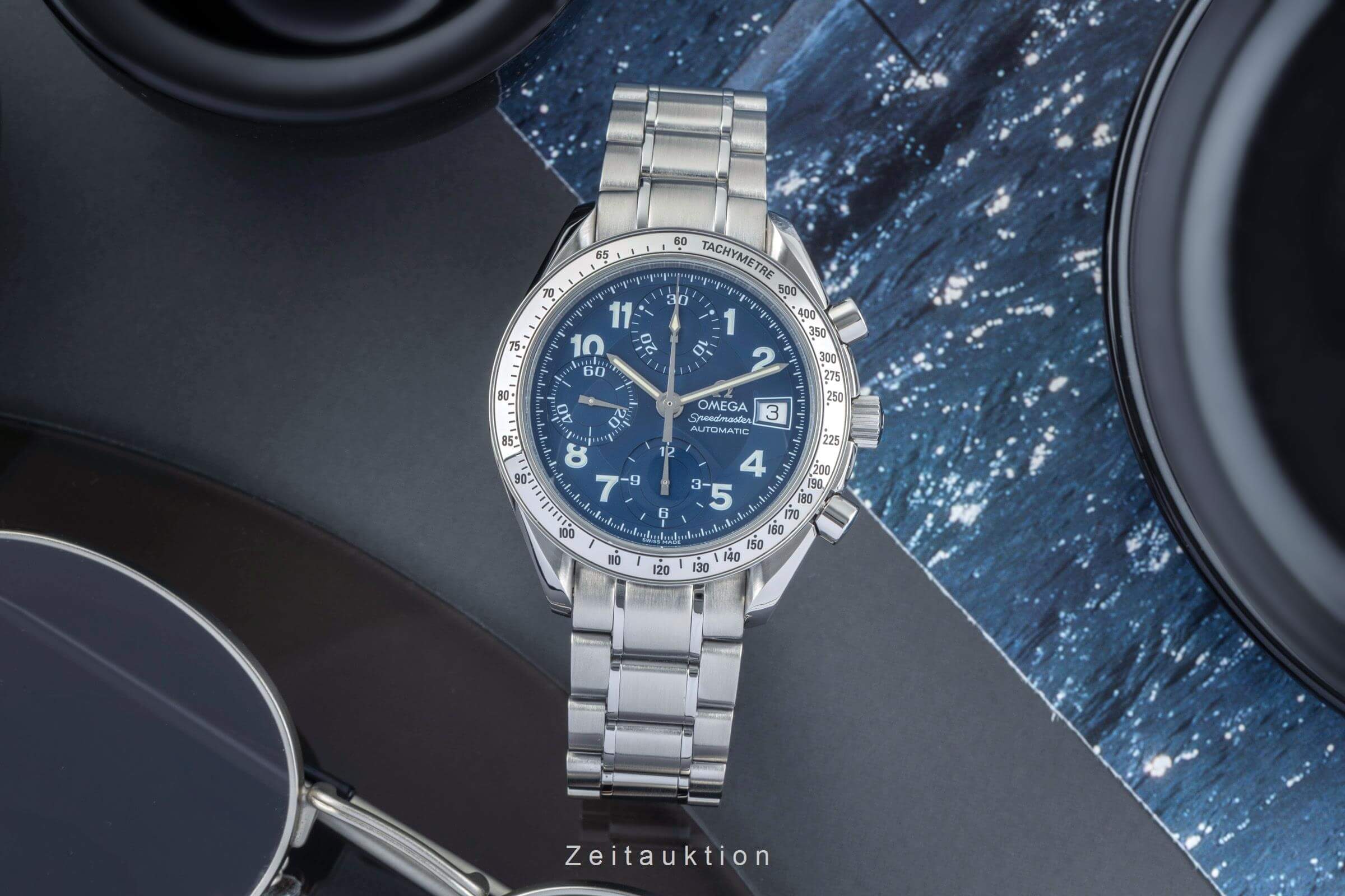 Omega Speedmaster Chronograph Stahl Automatik Kal. 1152 Ref  