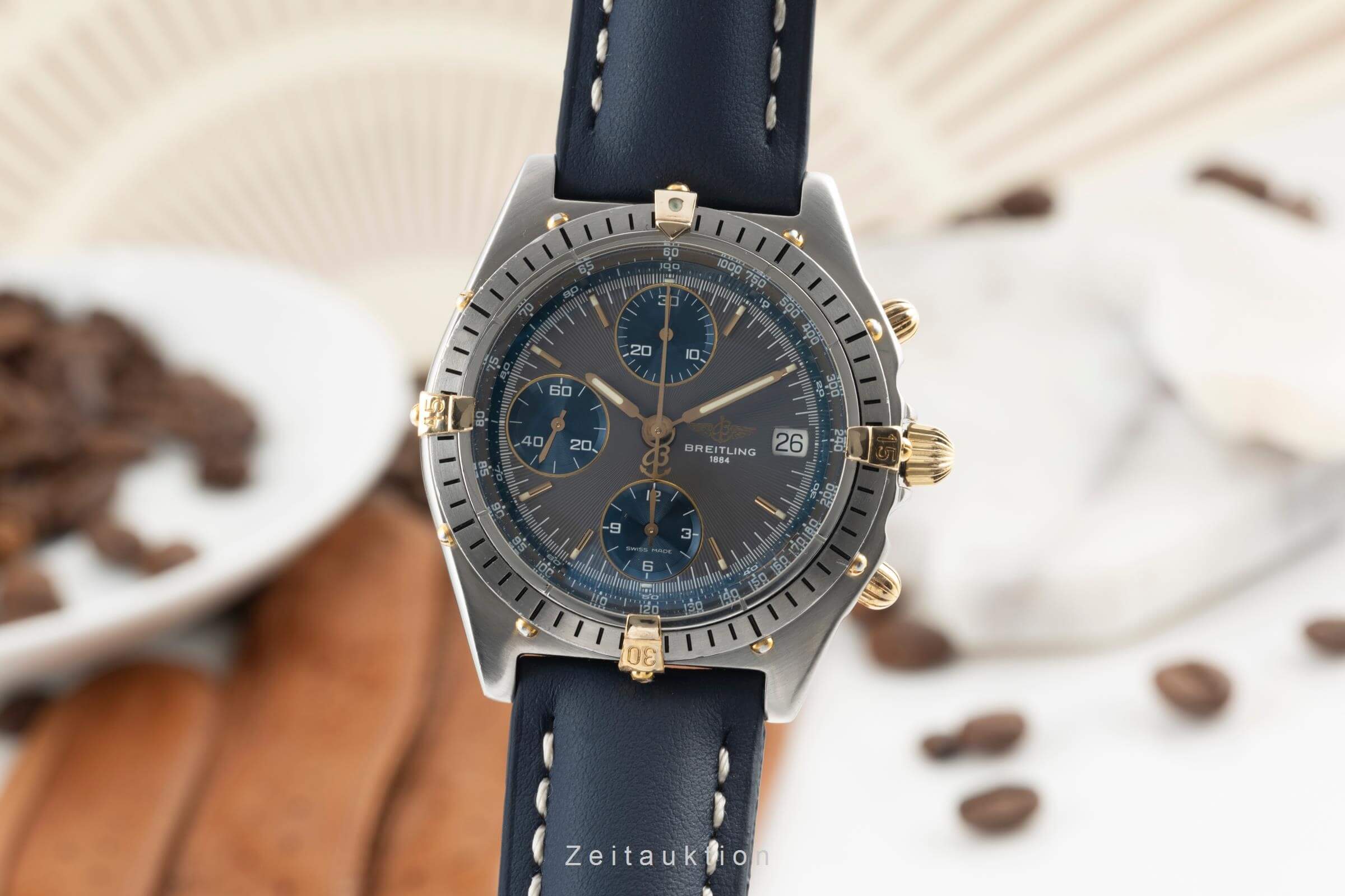 Breitling Chronomat Chronograph Stahl / Gold Automatik Kal. B13  