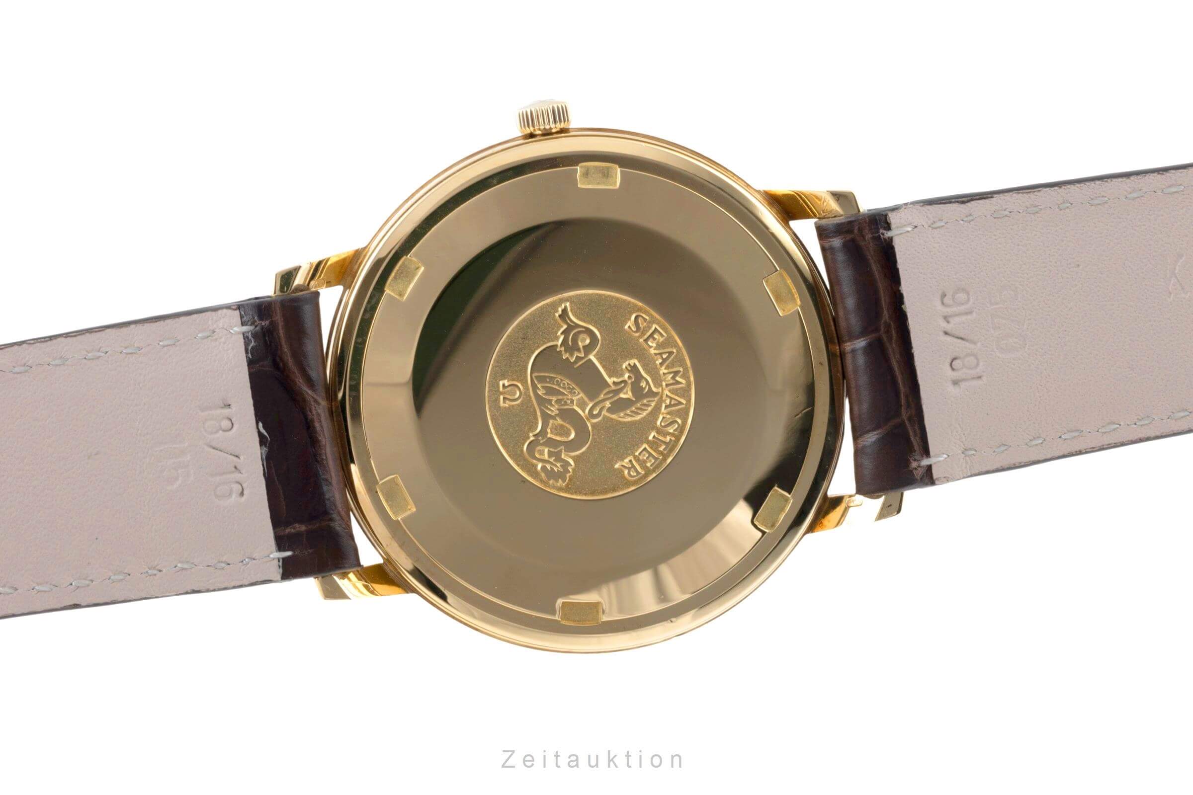 Omega Seamaster oro 18 ct automatismo Kal. 711 Ref. 166.008 VINTAGE  | Zeitauktion