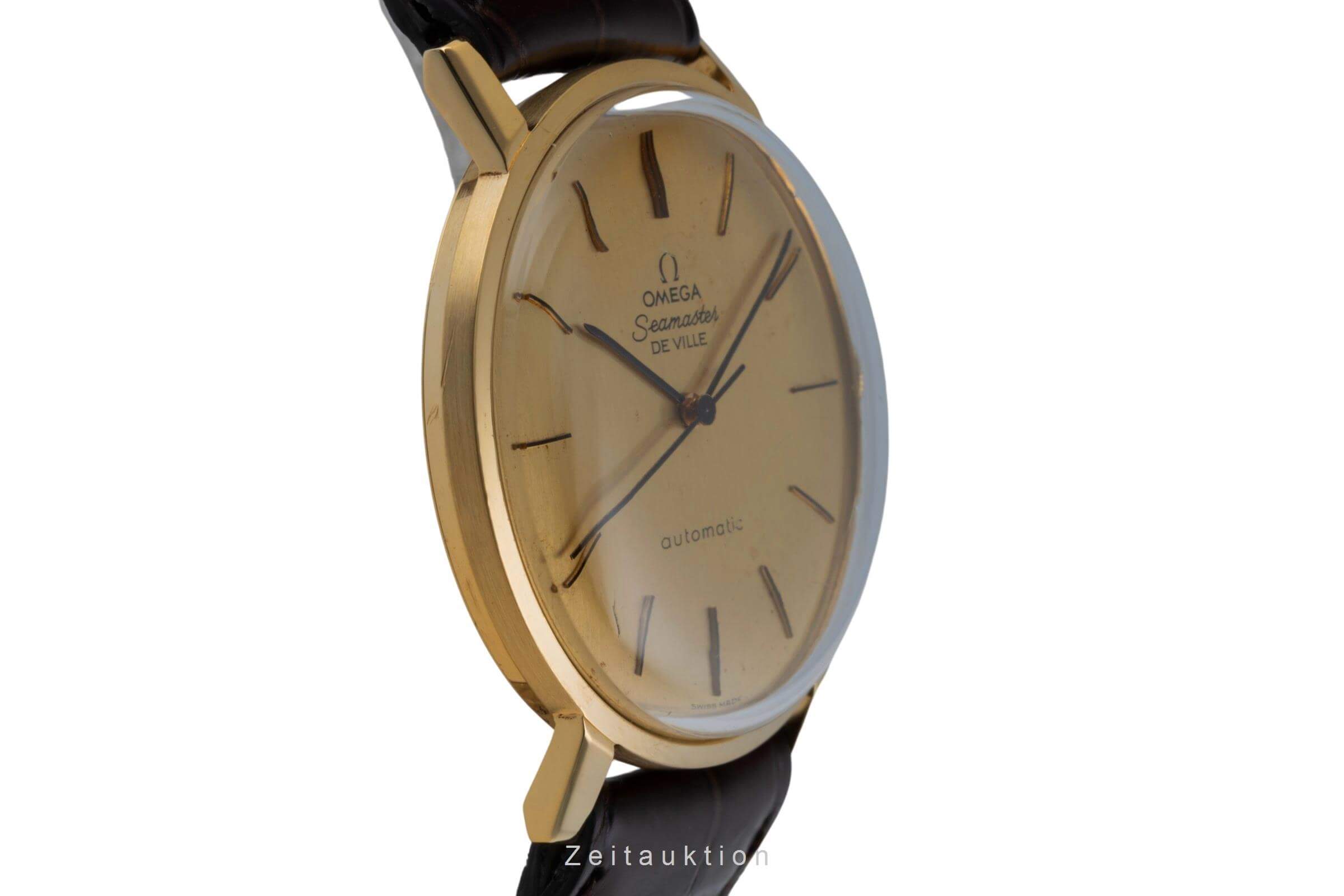 Omega Seamaster oro 18 ct automatismo Kal. 711 Ref. 166.008 VINTAGE  | Zeitauktion