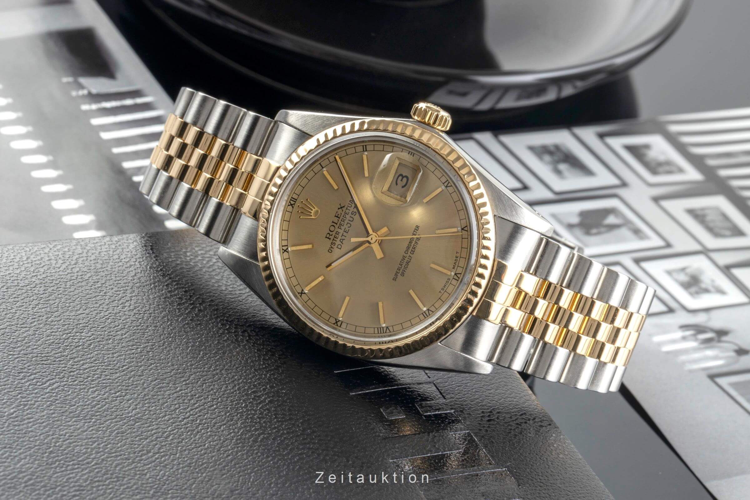 Rolex Datejust steel / gold automatic Kal. 3035 Ref. 16013