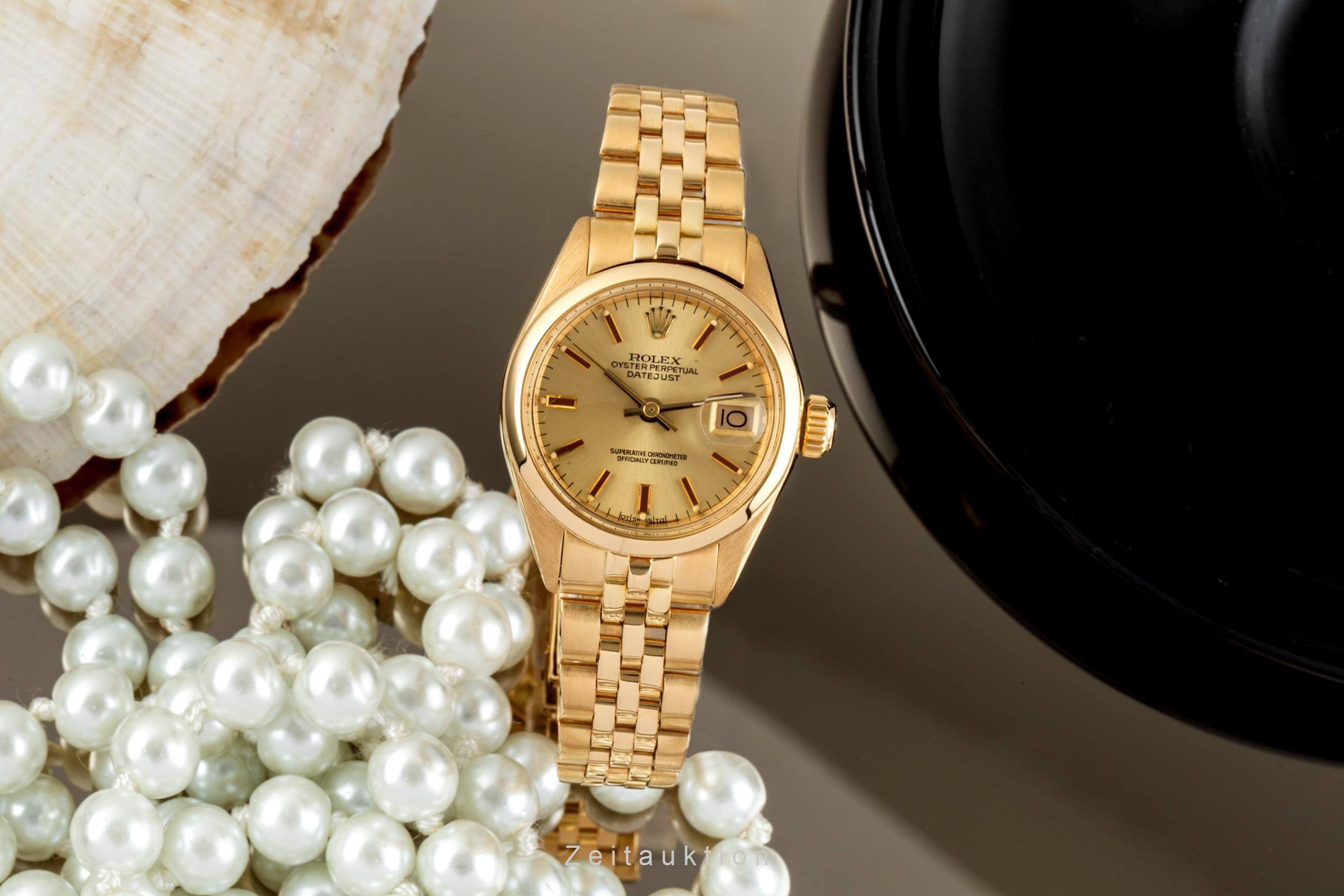 Rolex Lady Datejust oro 18 ct automatismo Kal. 2030 Ref. 6916  | Zeitauktion