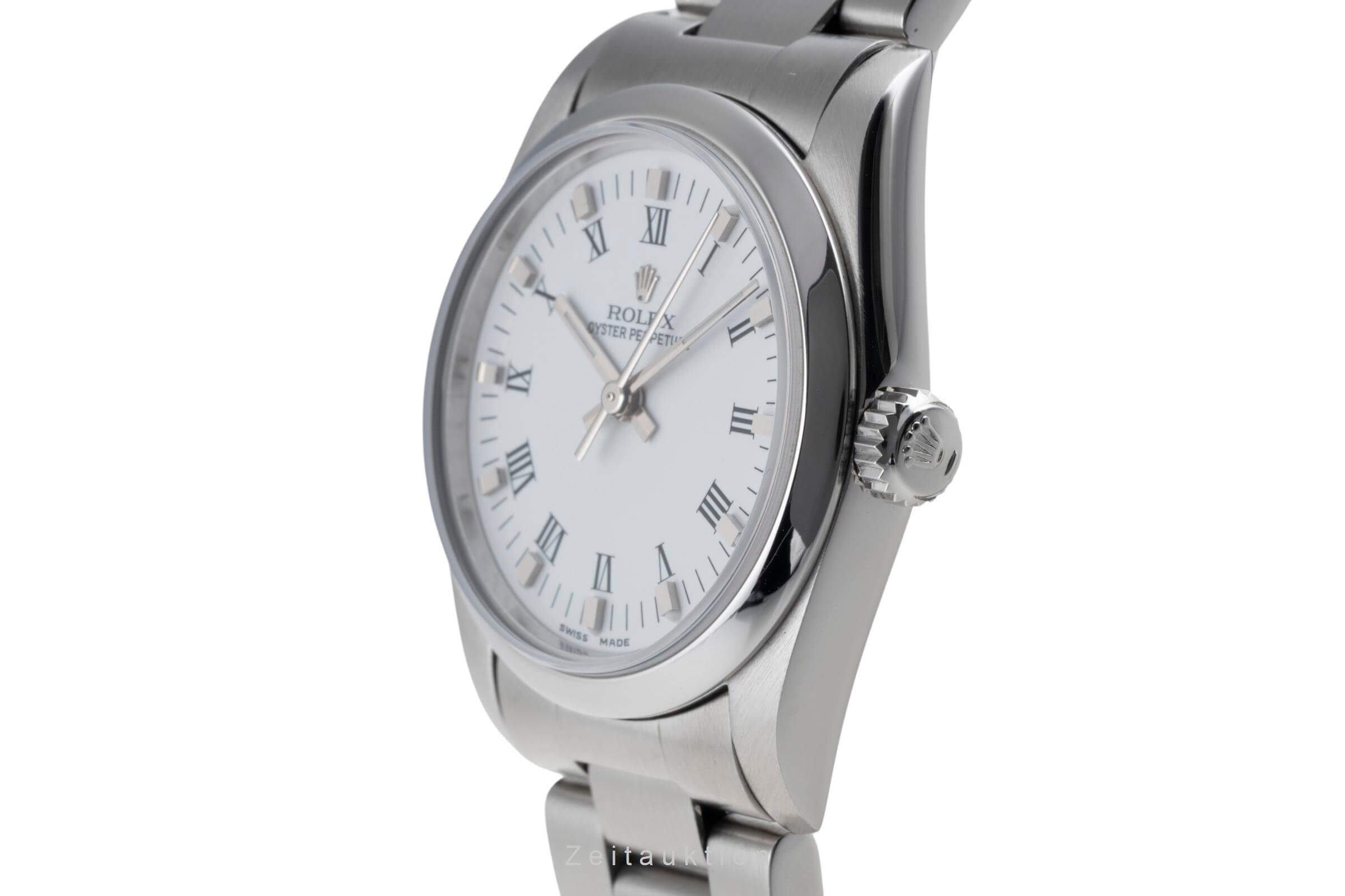 Rolex Oyster Perpetual acciaio automatismo Kal. 2130 Ref. 67480  | Zeitauktion