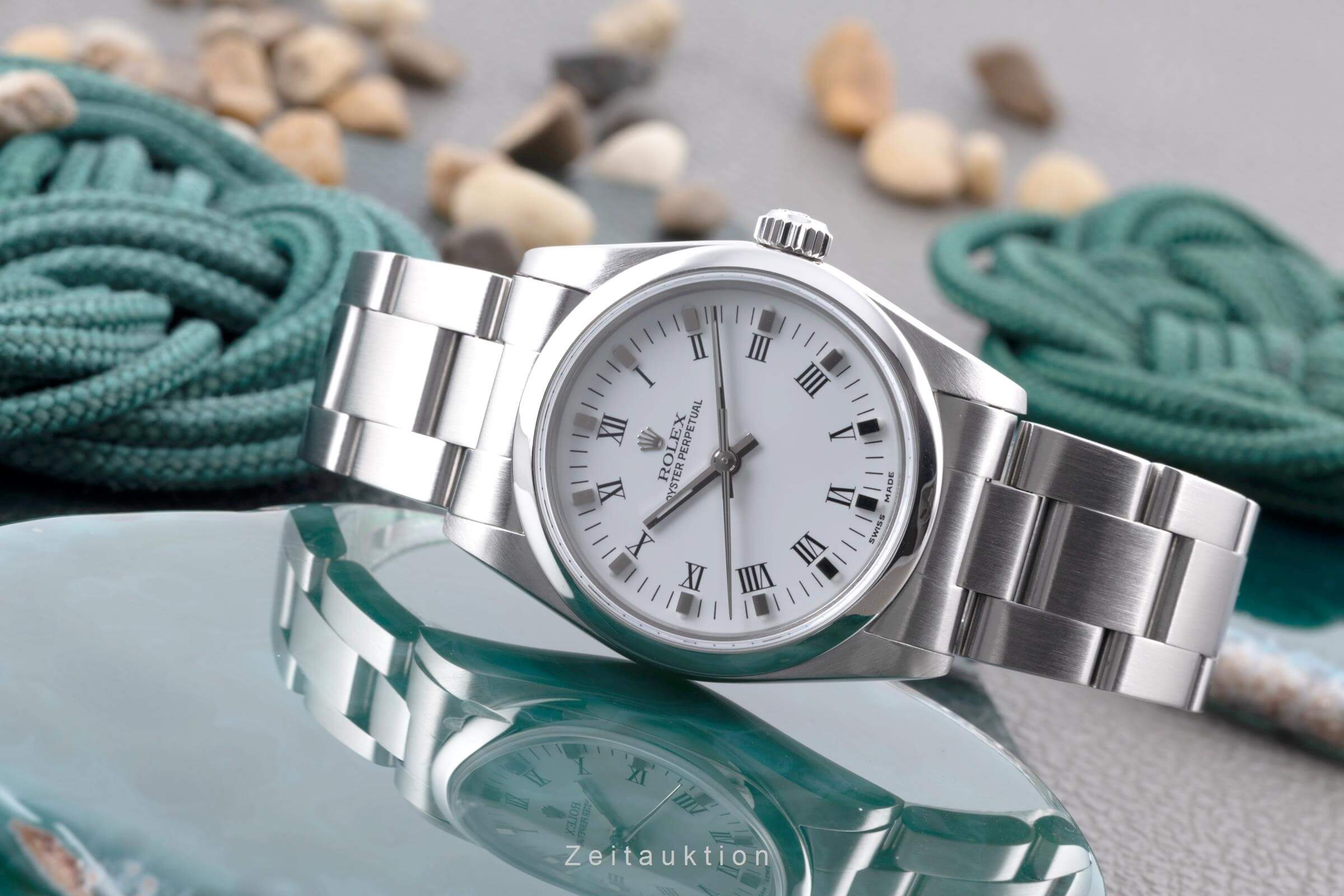 Rolex Oyster Perpetual acciaio automatismo Kal. 2130 Ref. 67480  | Zeitauktion