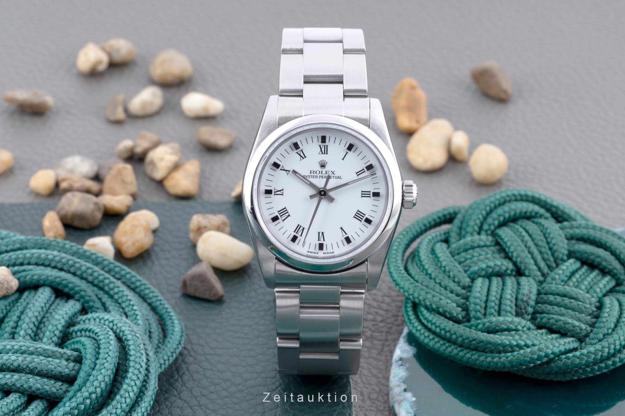 Rolex Oyster Perpetual acciaio automatismo Kal. 2130 Ref. 67480  | Zeitauktion