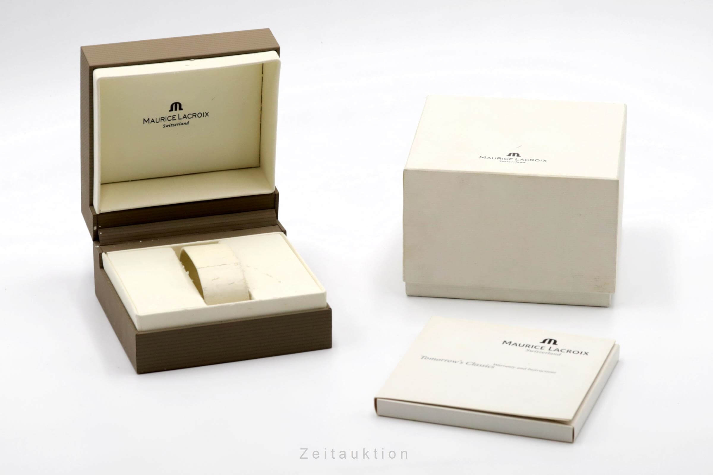 Maurice Lacroix Croneo chronograph gilt-brass automatic Ref. 39353  | Zeitauktion
