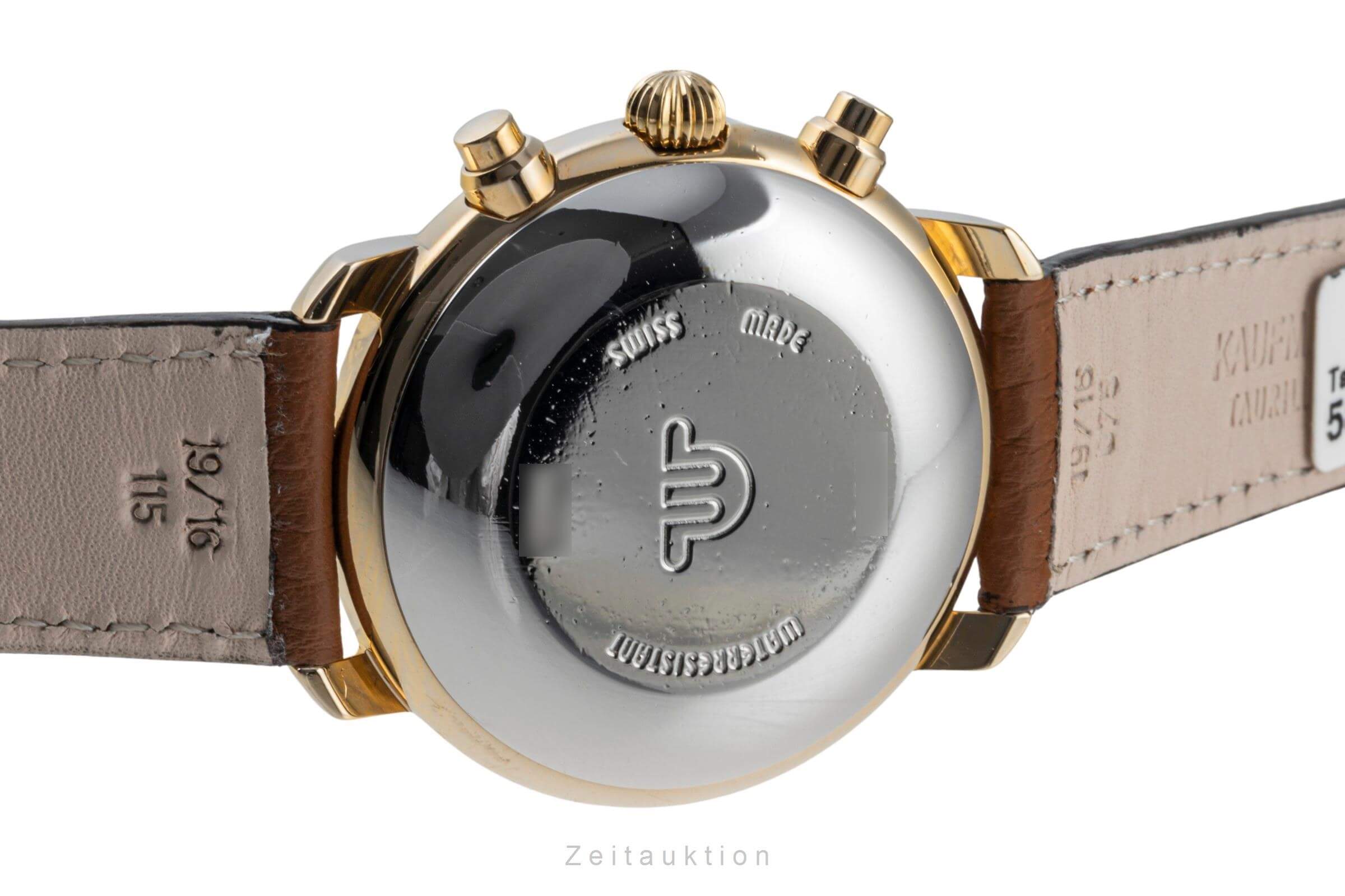 Maurice Lacroix Croneo chronograph gilt-brass automatic Ref. 39353  | Zeitauktion
