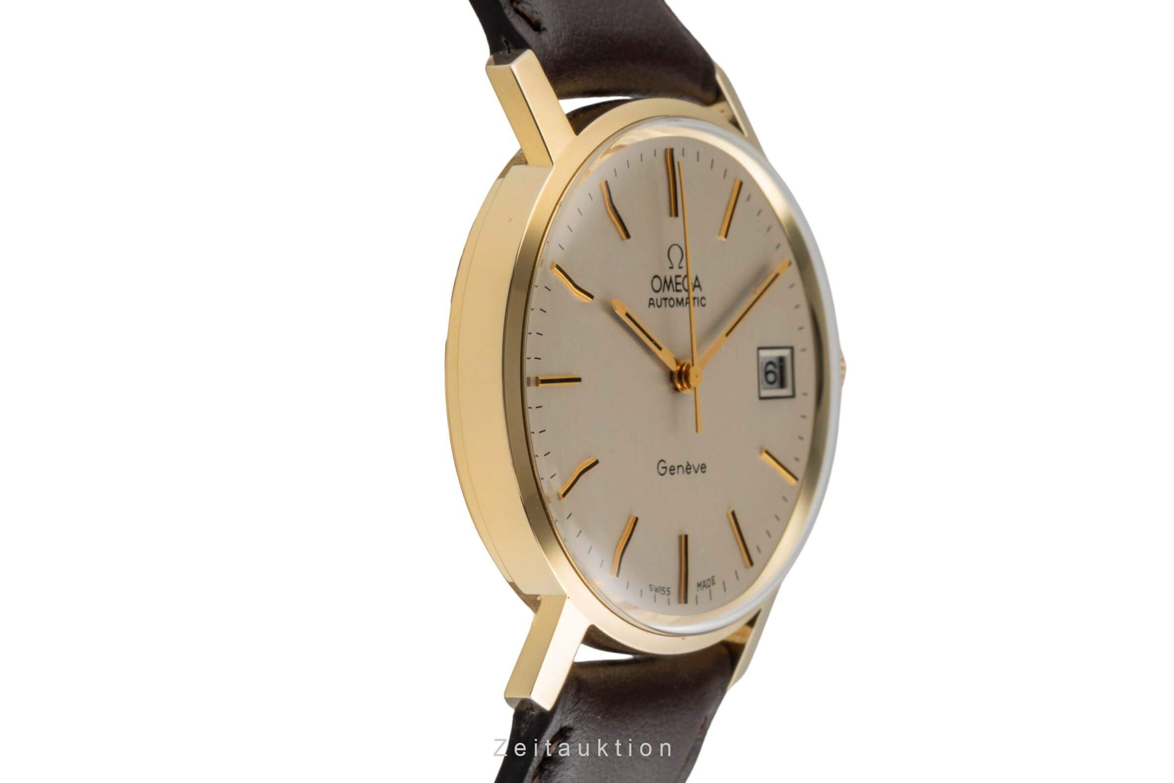 Omega Geneve 14k Gelbgold Automatik Kal. 1012 Ref. 166.7071  | Zeitauktion