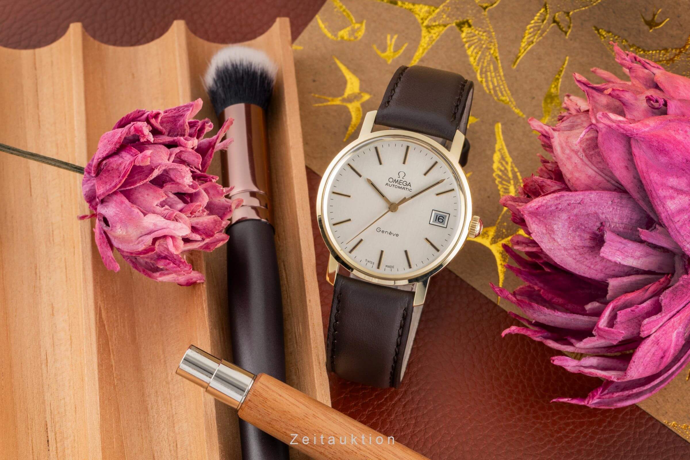 Omega Geneve 14k Gelbgold Automatik Kal. 1012 Ref. 166.7071  | Zeitauktion