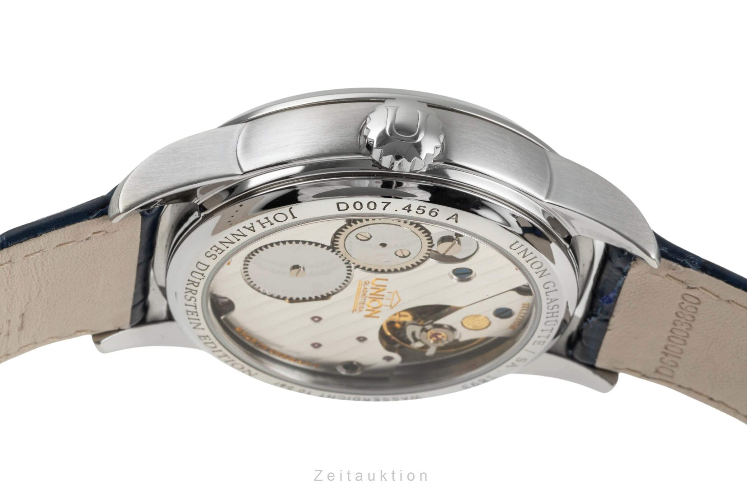 Union Glashütte 1893 acero cuerda manual Ref. D007.456.16.082.00  | Zeitauktion