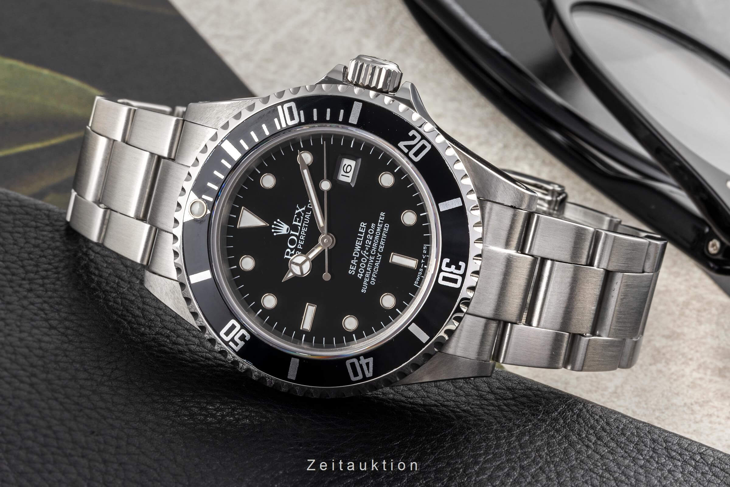 Rolex Sea-Dweller Stahl Automatik Kal. 3135 Ref. 16600  | Zeitauktion