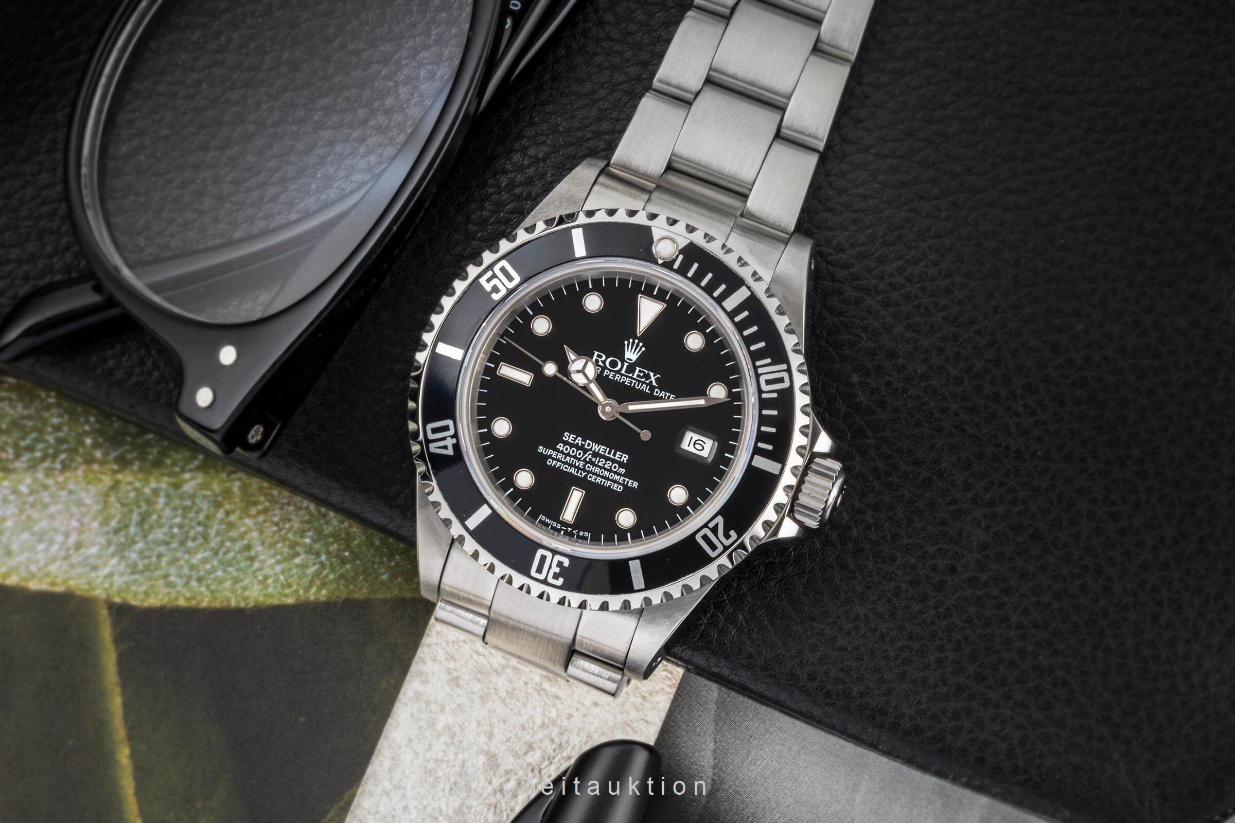 Rolex Sea-Dweller Stahl Automatik Kal. 3135 Ref. 16600  | Zeitauktion
