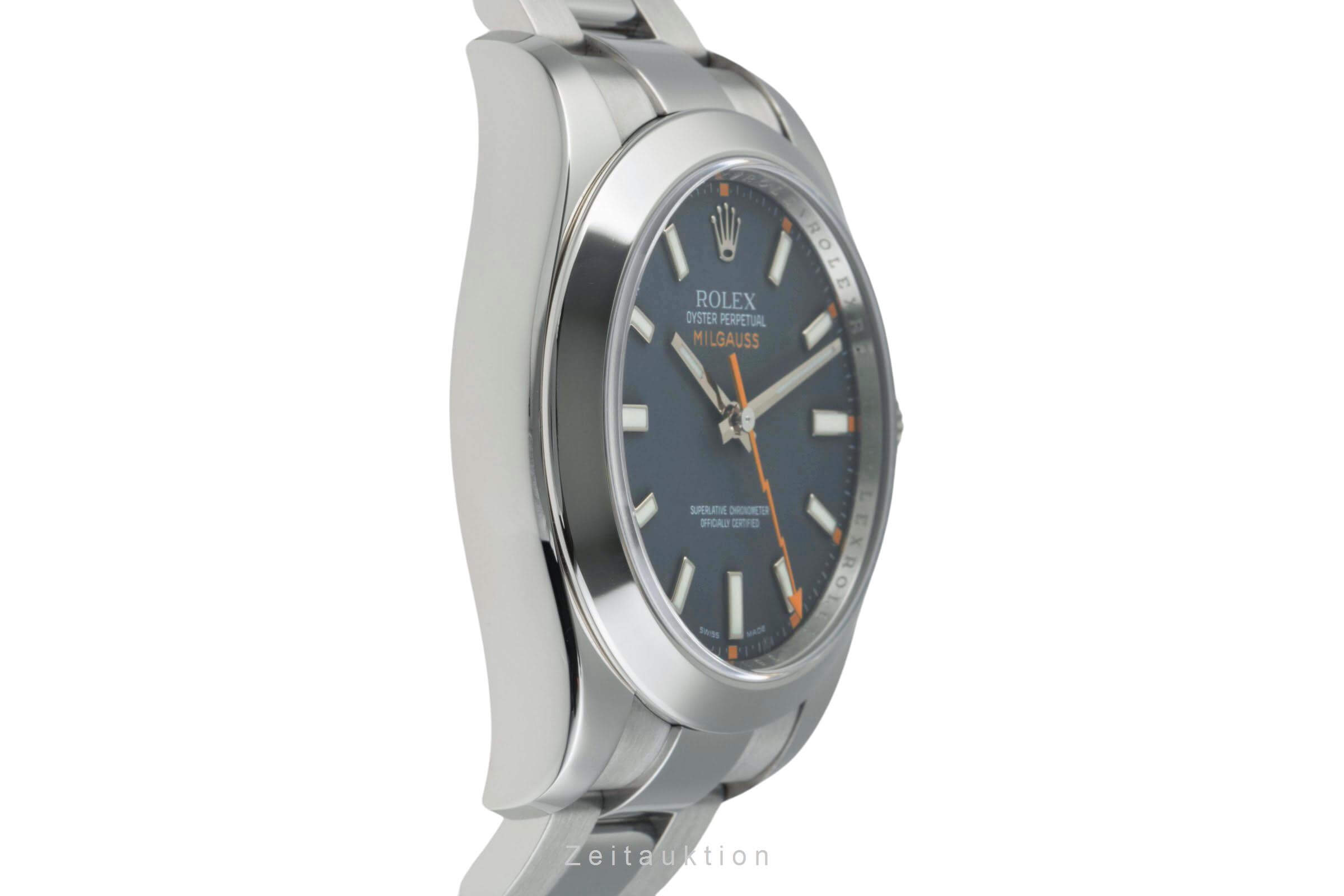 Rolex Milgauss acier automatique Kal. 3131 Ref. 116400  | Zeitauktion
