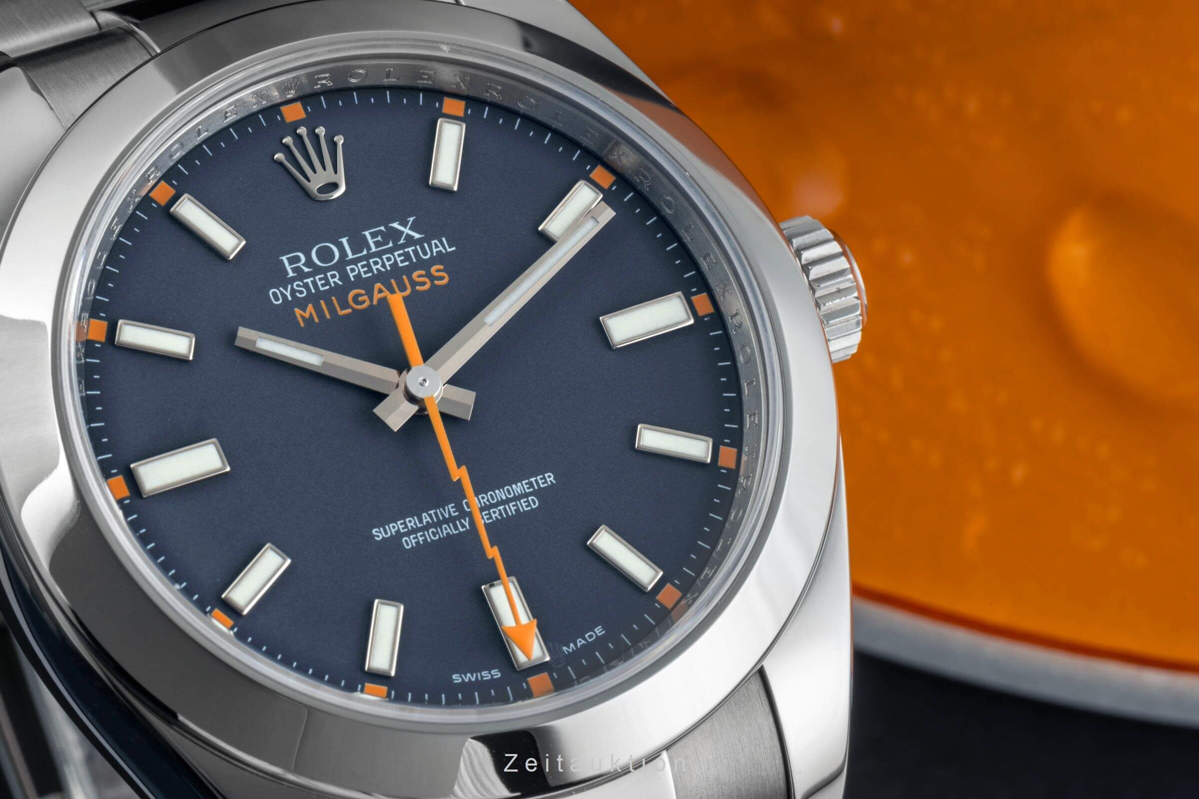 Rolex Milgauss acier automatique Kal. 3131 Ref. 116400  | Zeitauktion