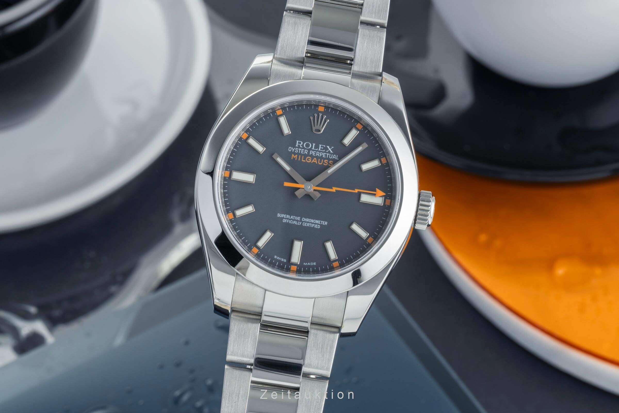Rolex Milgauss acier automatique Kal. 3131 Ref. 116400  | Zeitauktion