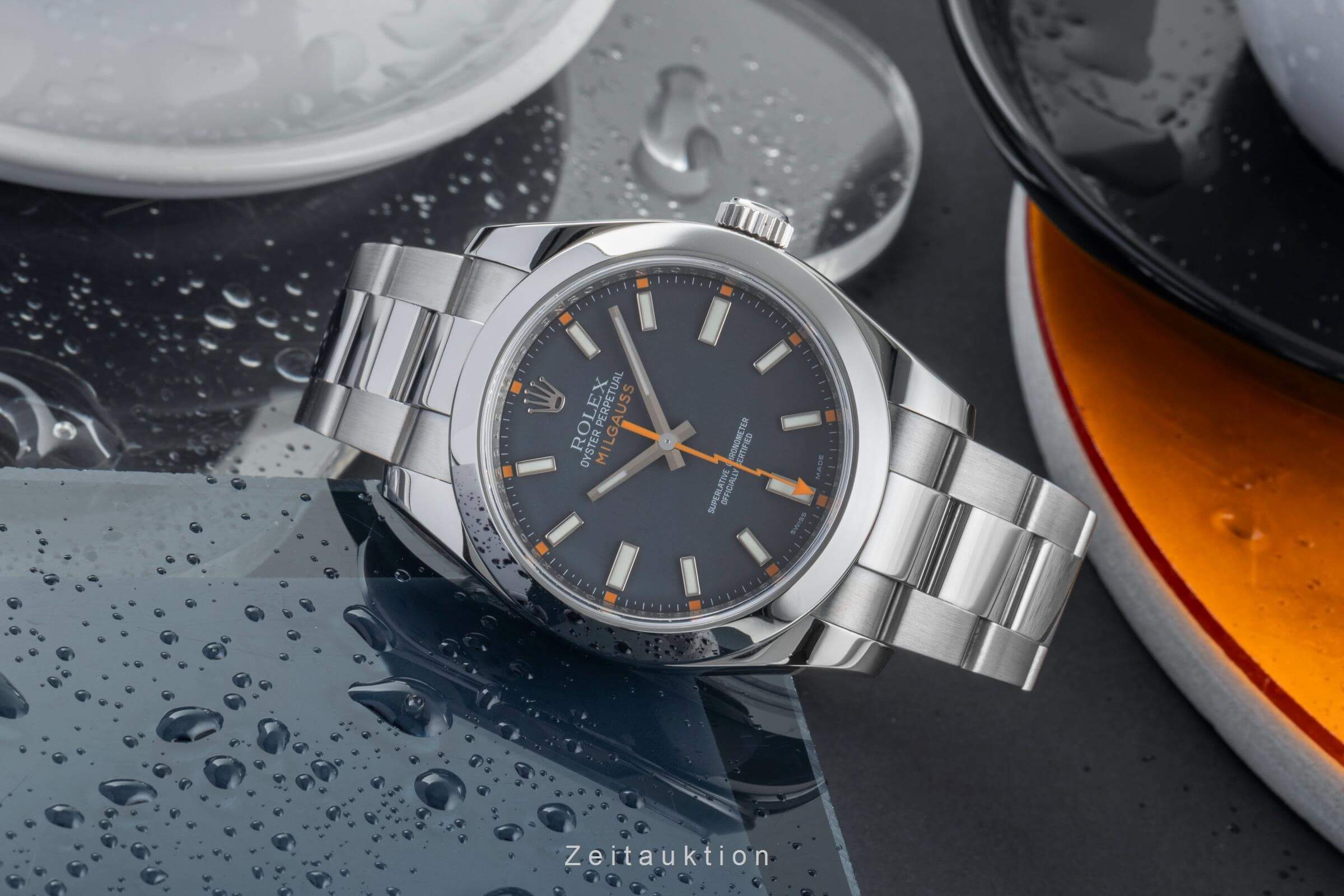 Rolex Milgauss acier automatique Kal. 3131 Ref. 116400  | Zeitauktion
