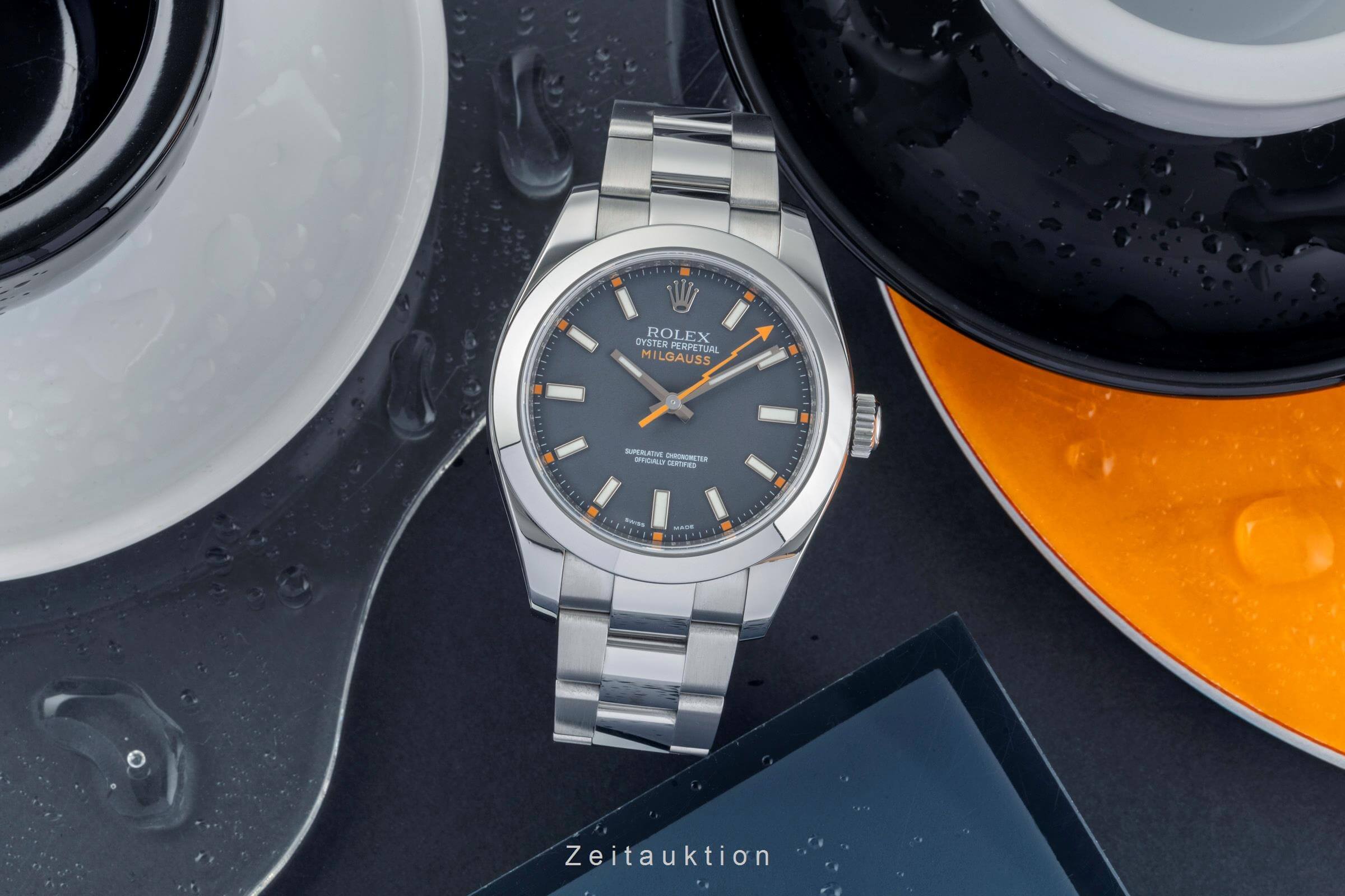 Rolex Milgauss acier automatique Kal. 3131 Ref. 116400  | Zeitauktion