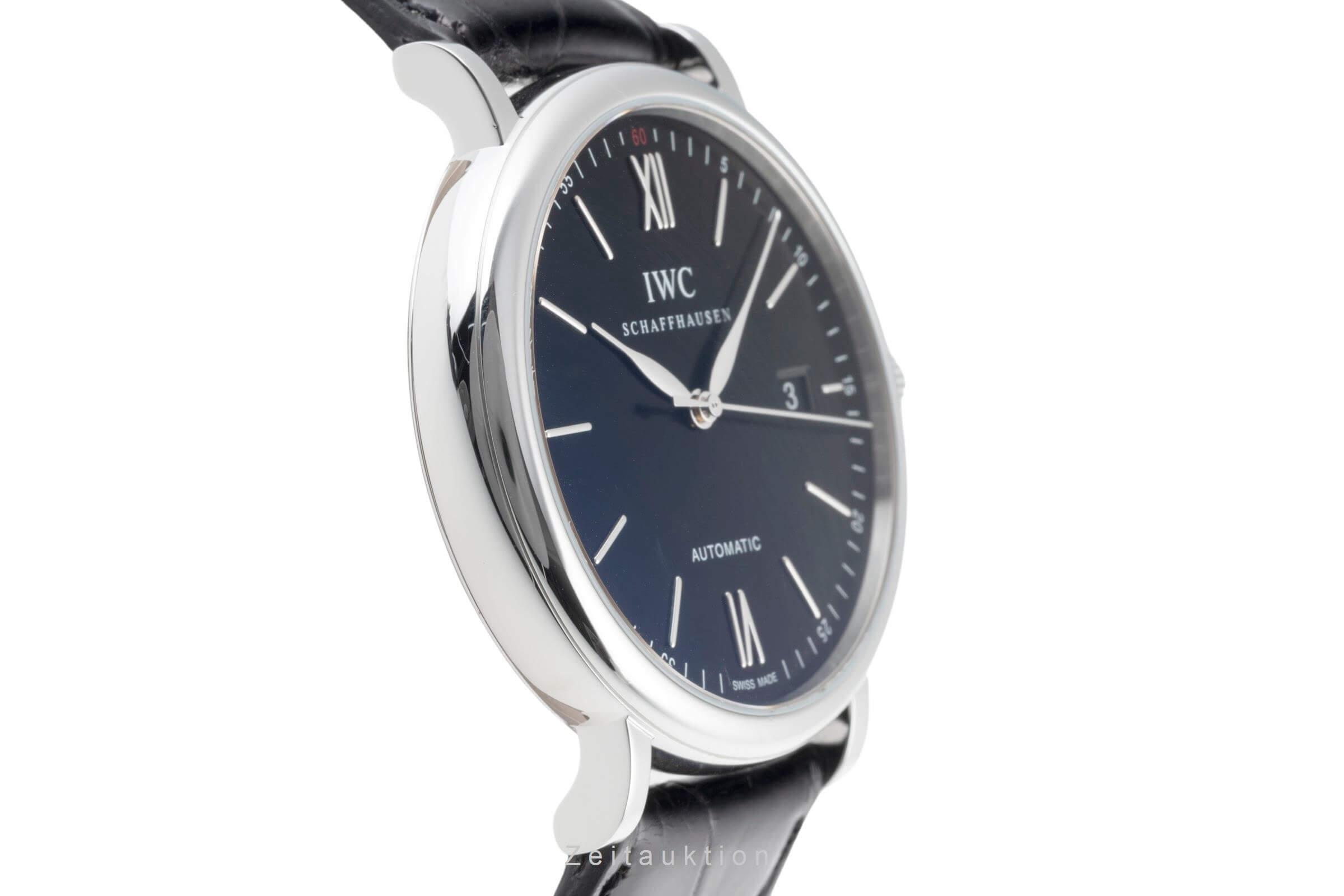 IWC Portofino steel automatic Kal. 35110 Ref. IW356502  | Zeitauktion