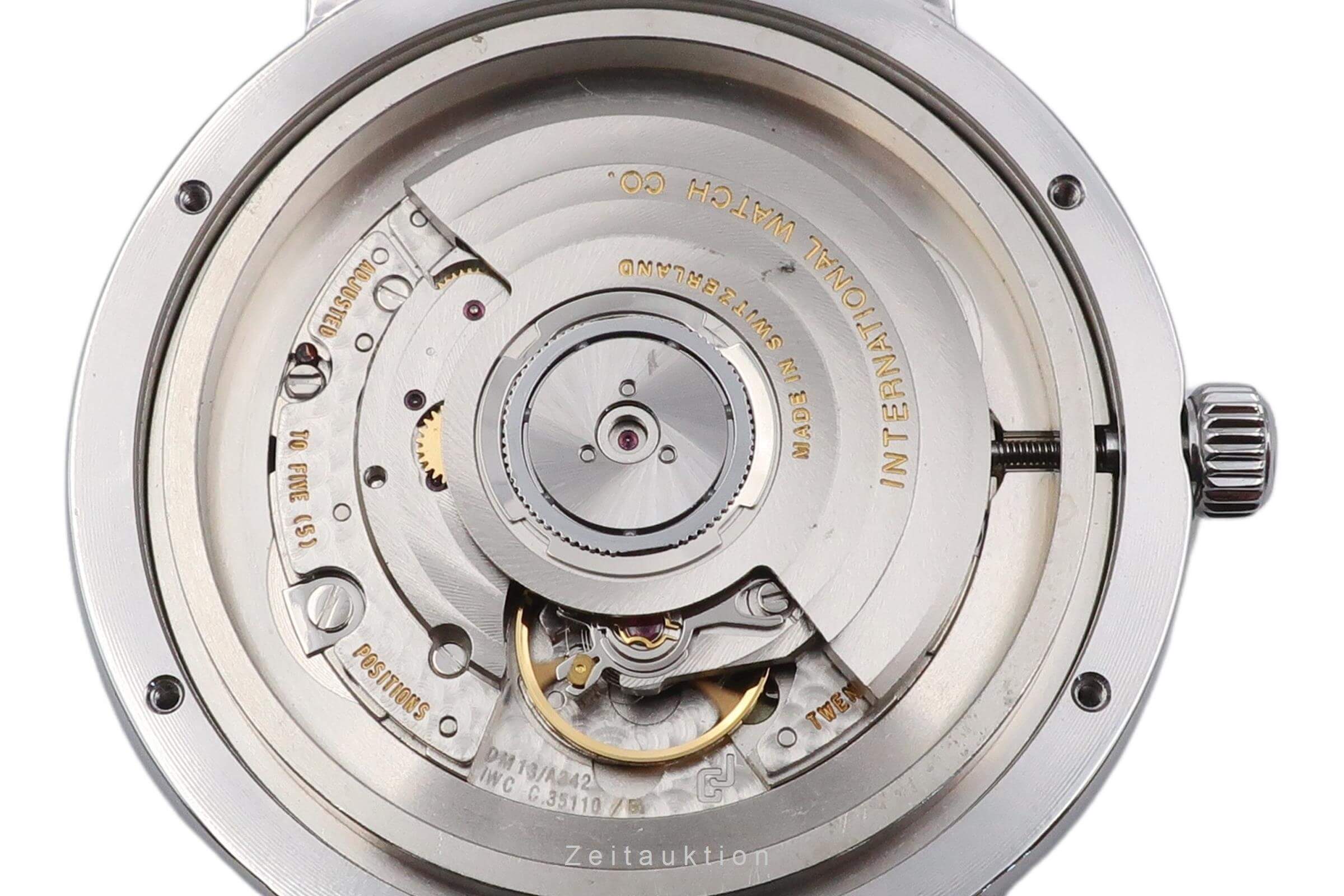 IWC Portofino steel automatic Kal. 35110 Ref. IW356502  | Zeitauktion