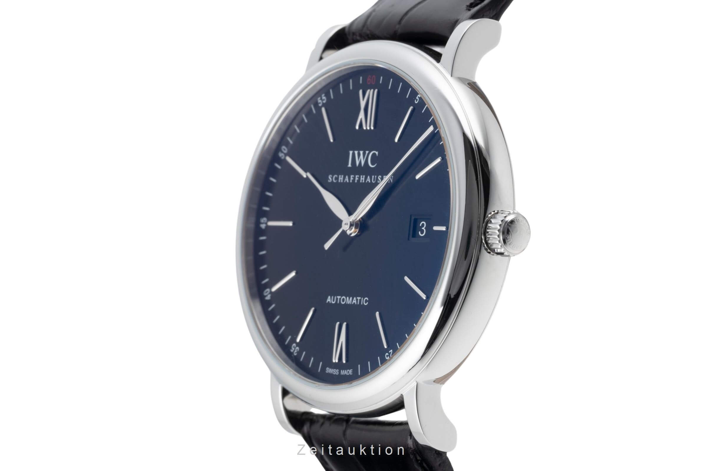 IWC Portofino steel automatic Kal. 35110 Ref. IW356502  | Zeitauktion