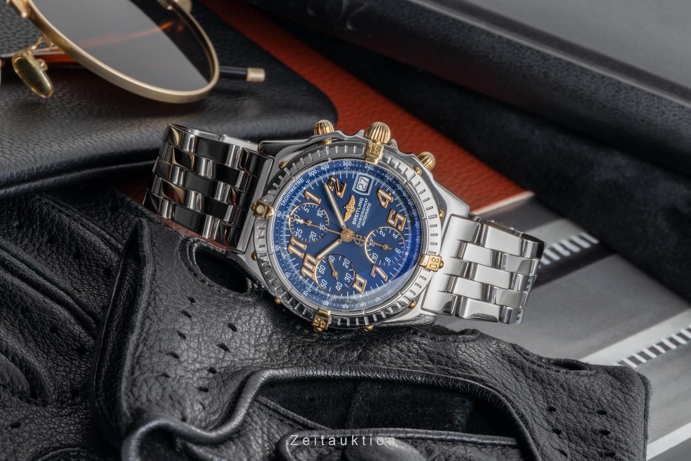 Breitling Chronomat Chronograph Stahl / Gold Automatik Kal. B13 