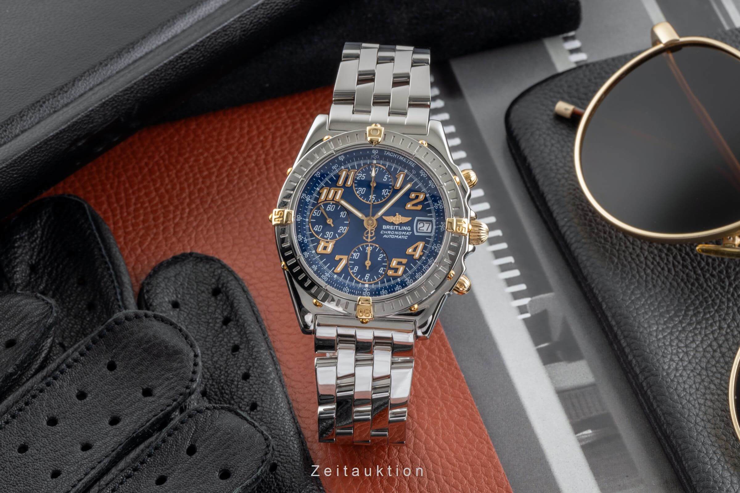 Breitling Chronomat Chronograph Stahl / Gold Automatik Kal. B13 