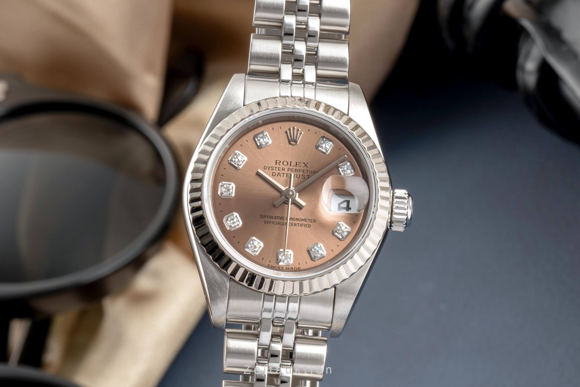 Rolex Lady Datejust acciaio / oro bianco automatismo Kal. 2235 Ref. 79174  | Zeitauktion