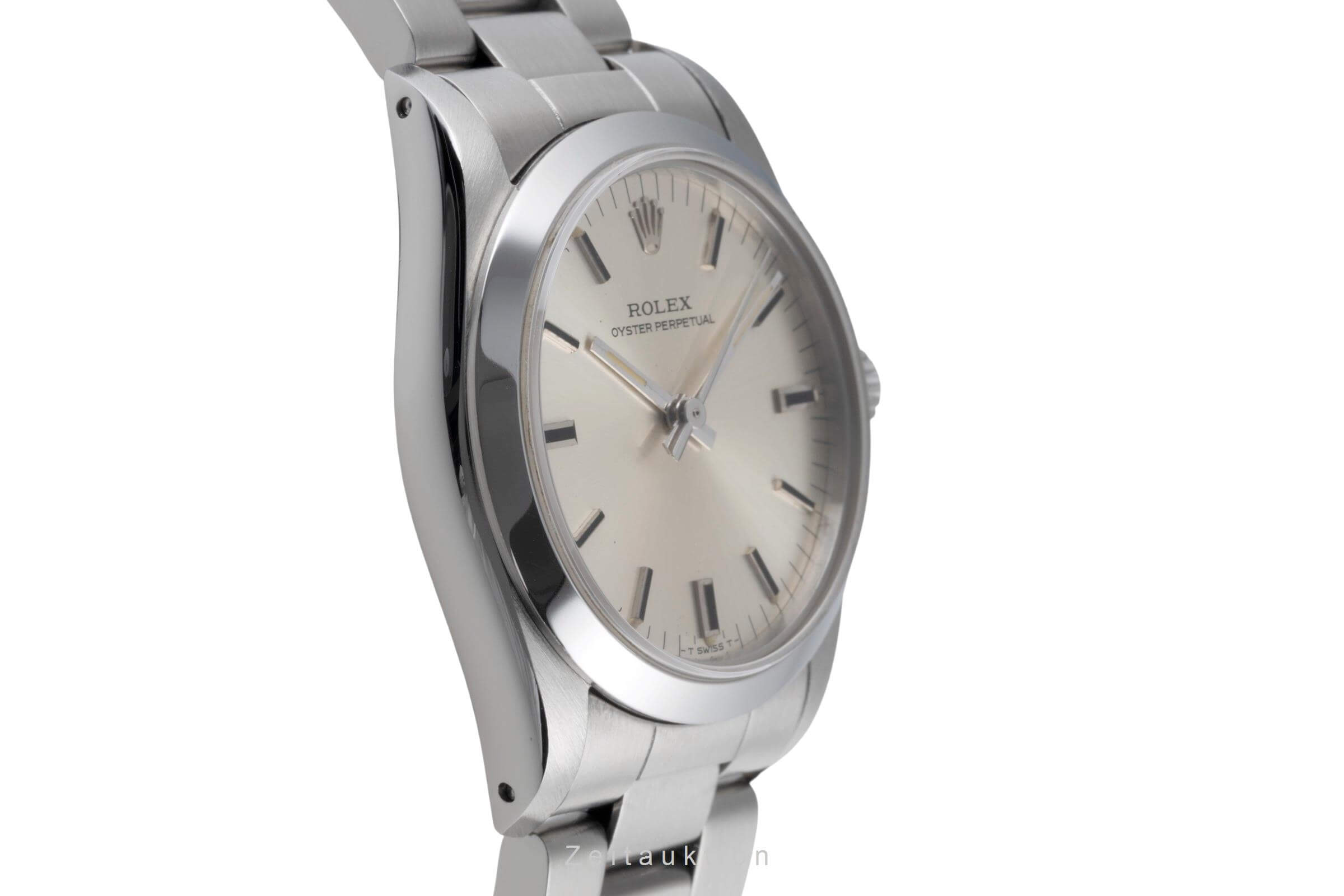 Rolex Oyster Perpetual acciaio automatismo Kal. 2130 Ref. 67480  | Zeitauktion