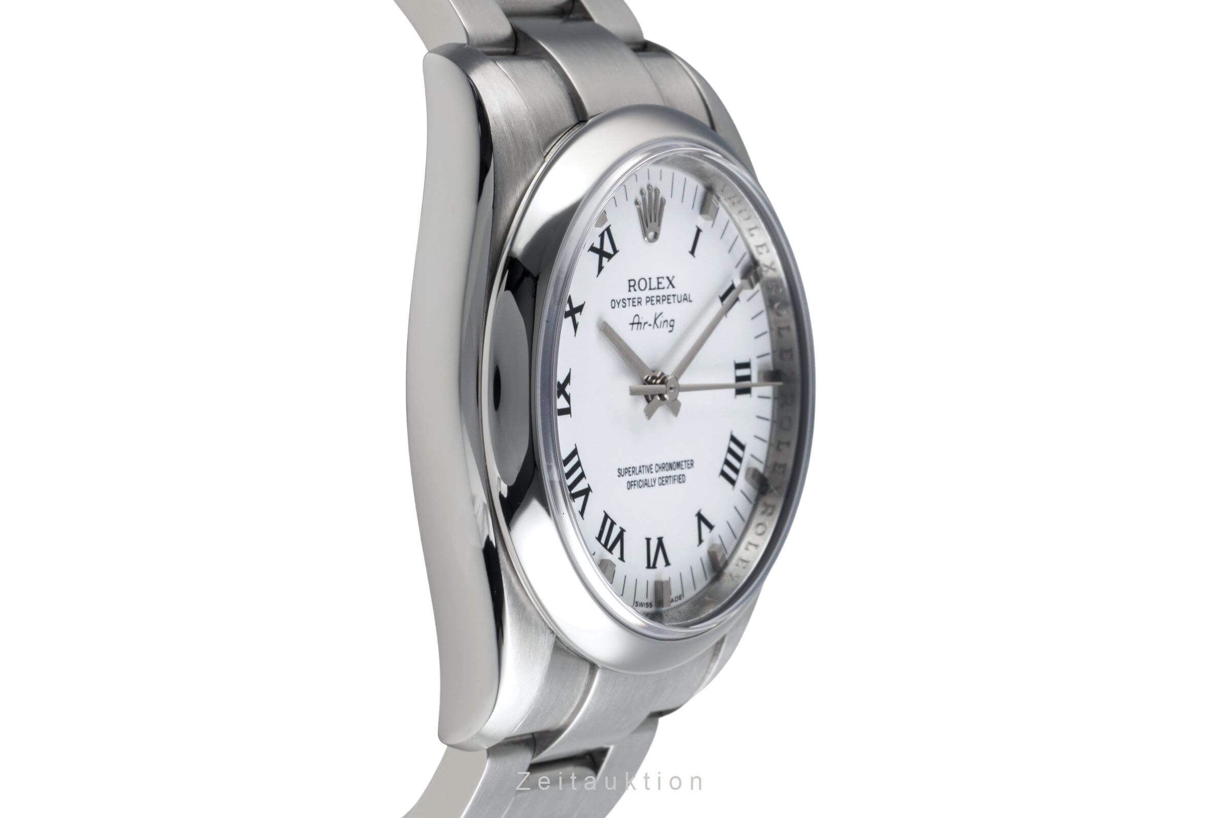 Rolex Air King acciaio automatismo Kal. 3130 Ref. 114200  | Zeitauktion