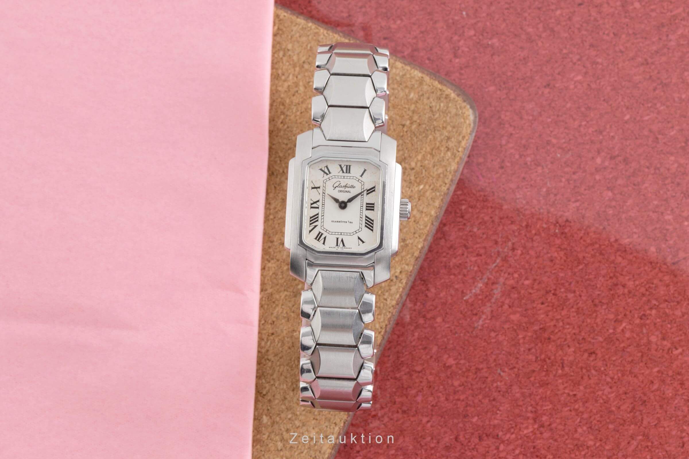 Glashütte Original * acero cuerda manual Kal. GUB 21 Ref. 21-01-01-01-04  | Zeitauktion